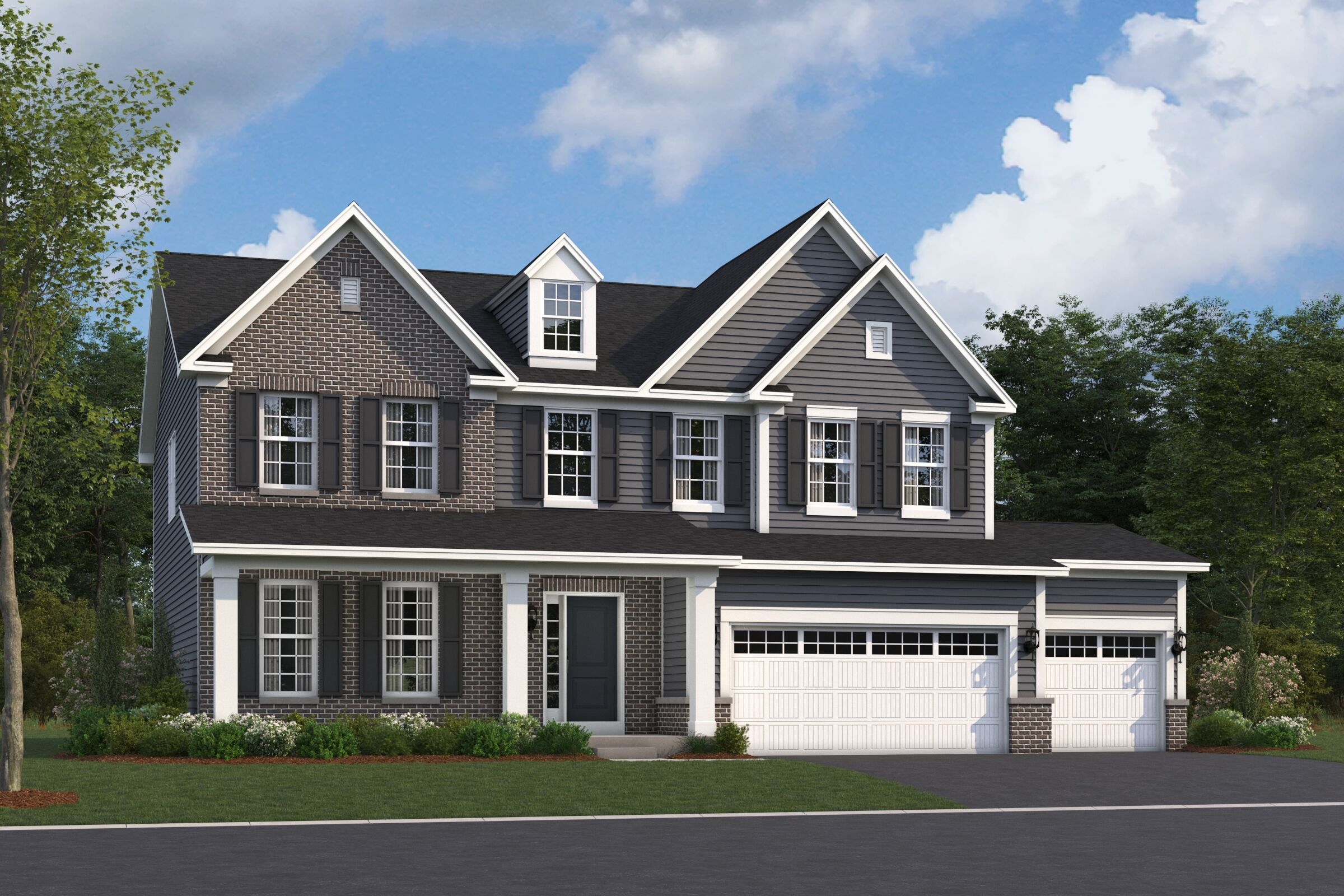 Fairchild Elevation Colonial Revival:Fairchild Elevation Colonial Revival