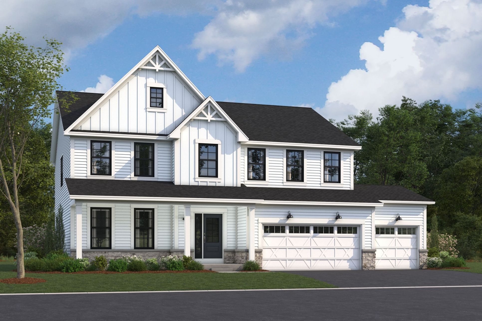 Fairchild Elevation Urban Farmhouse:Fairchild Elevation Urban Farmhouse