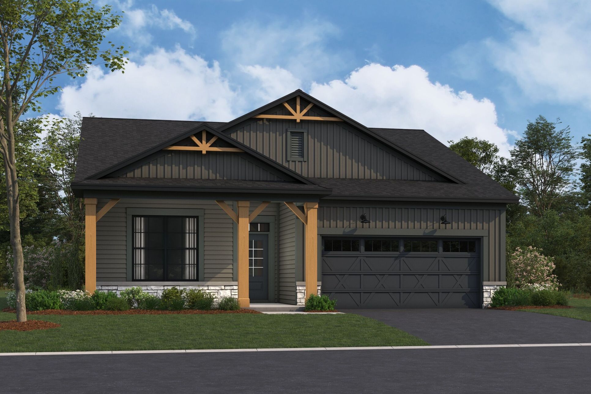 Clayton Elevation Urban Farmhouse:Clayton Elevation Urban Farmhouse