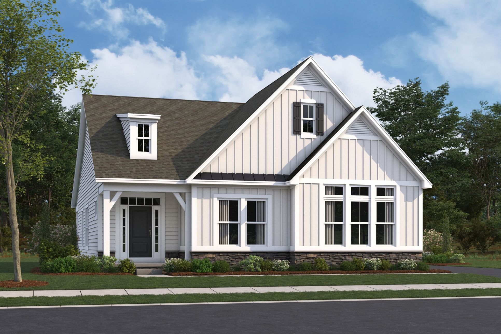 Durham Elevation B:Durham Elevation B