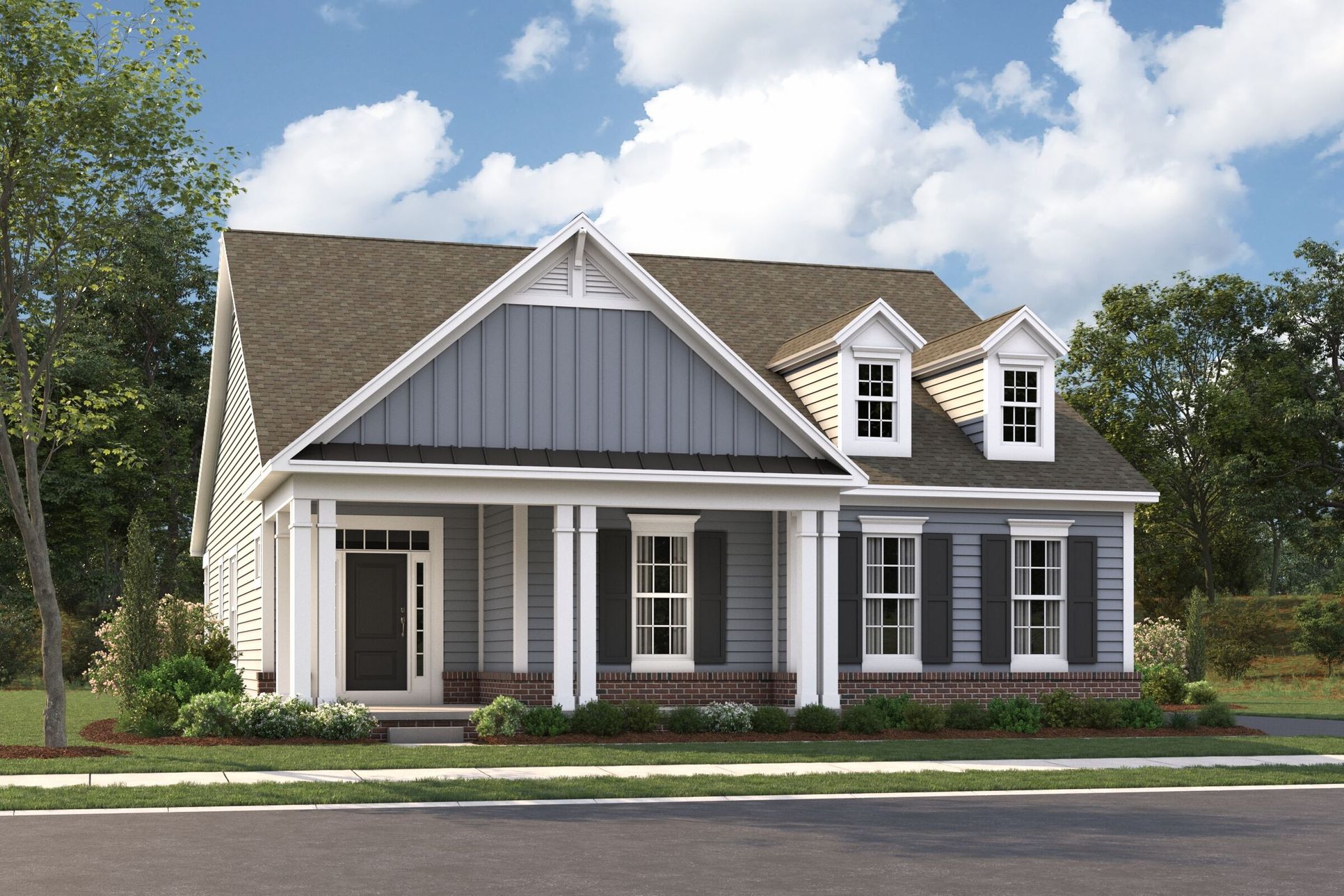 Durham Elevation A:Durham Elevation A