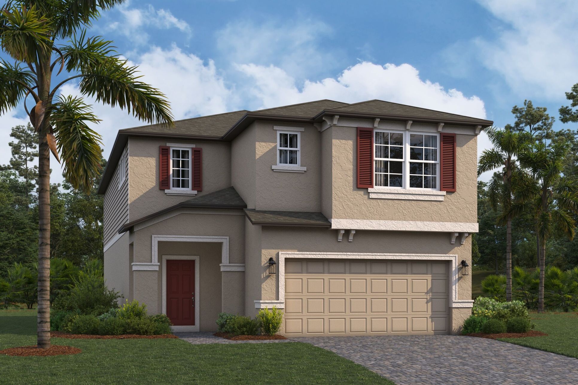 Cypress Elevation B - Siding:Cypress Elevation B - Siding