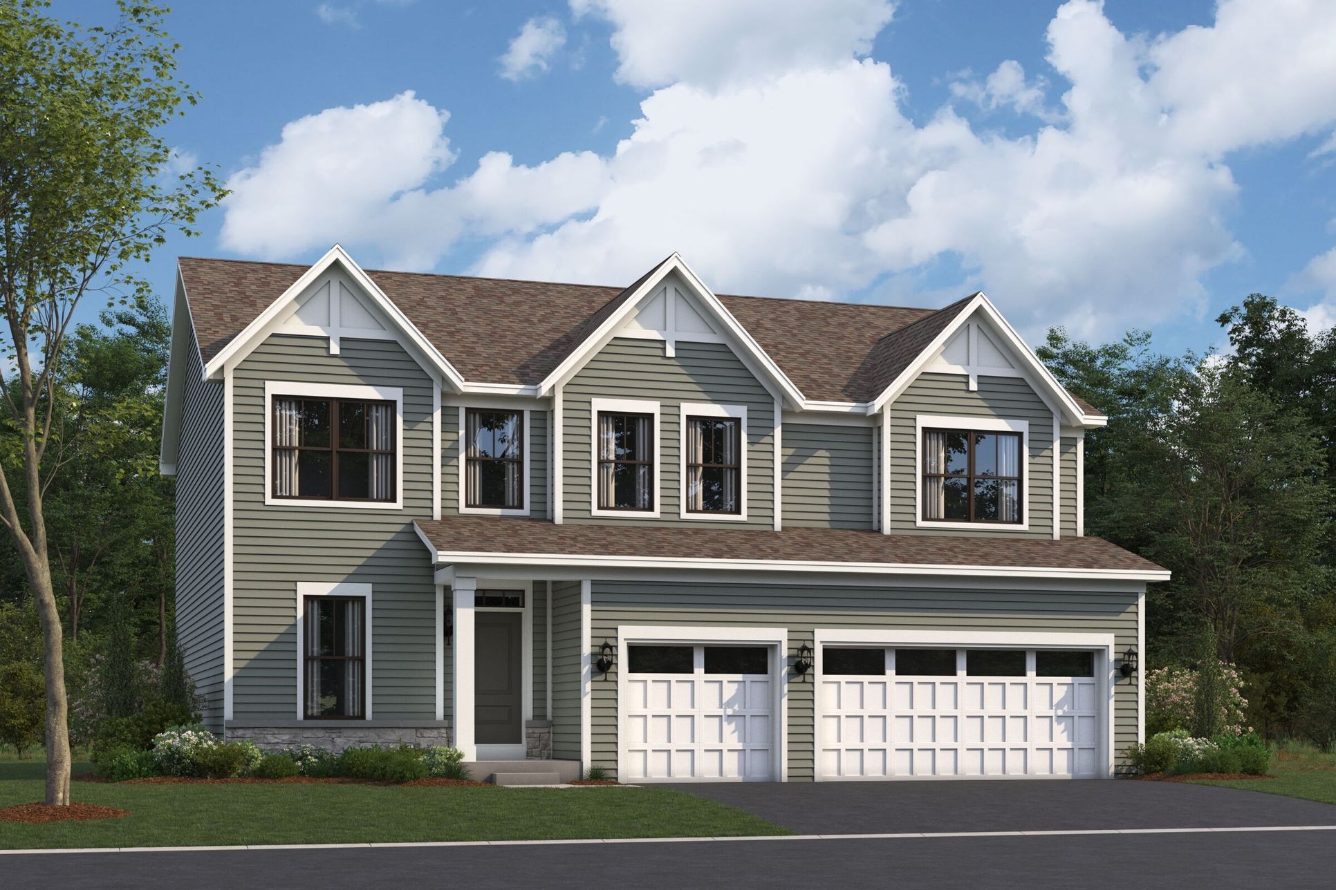 Essex Elevation A:Essex Elevation A