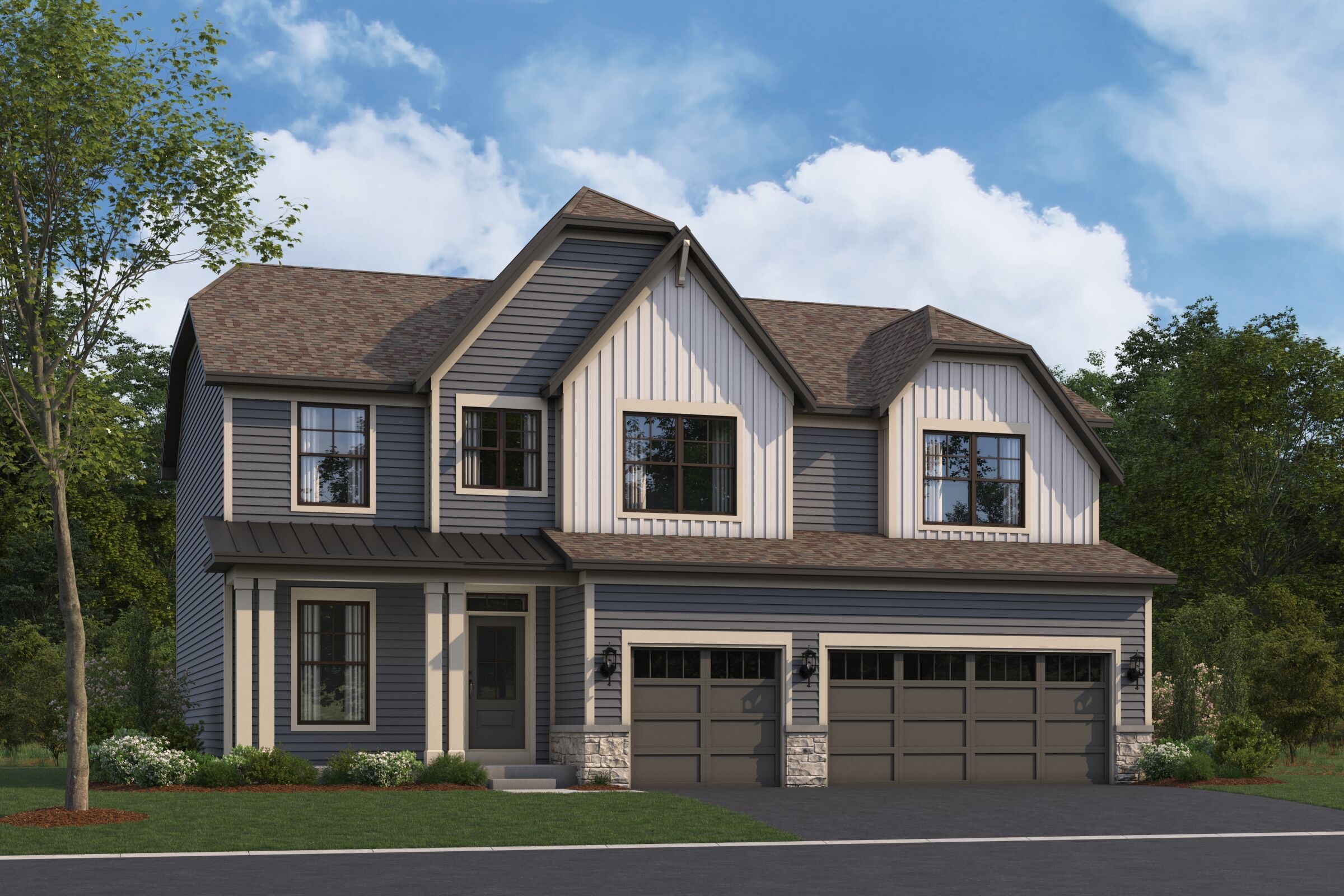 Essex Elevation B:Essex Elevation B