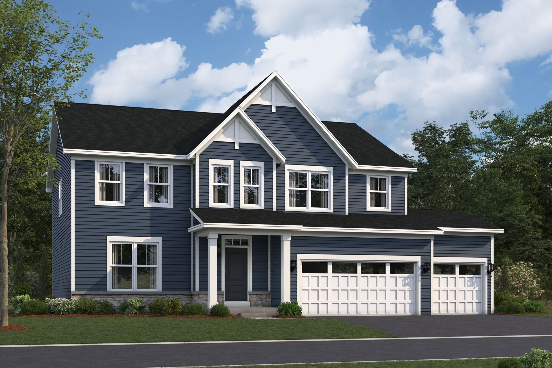 Fairchild Elevation A:Fairchild Elevation A