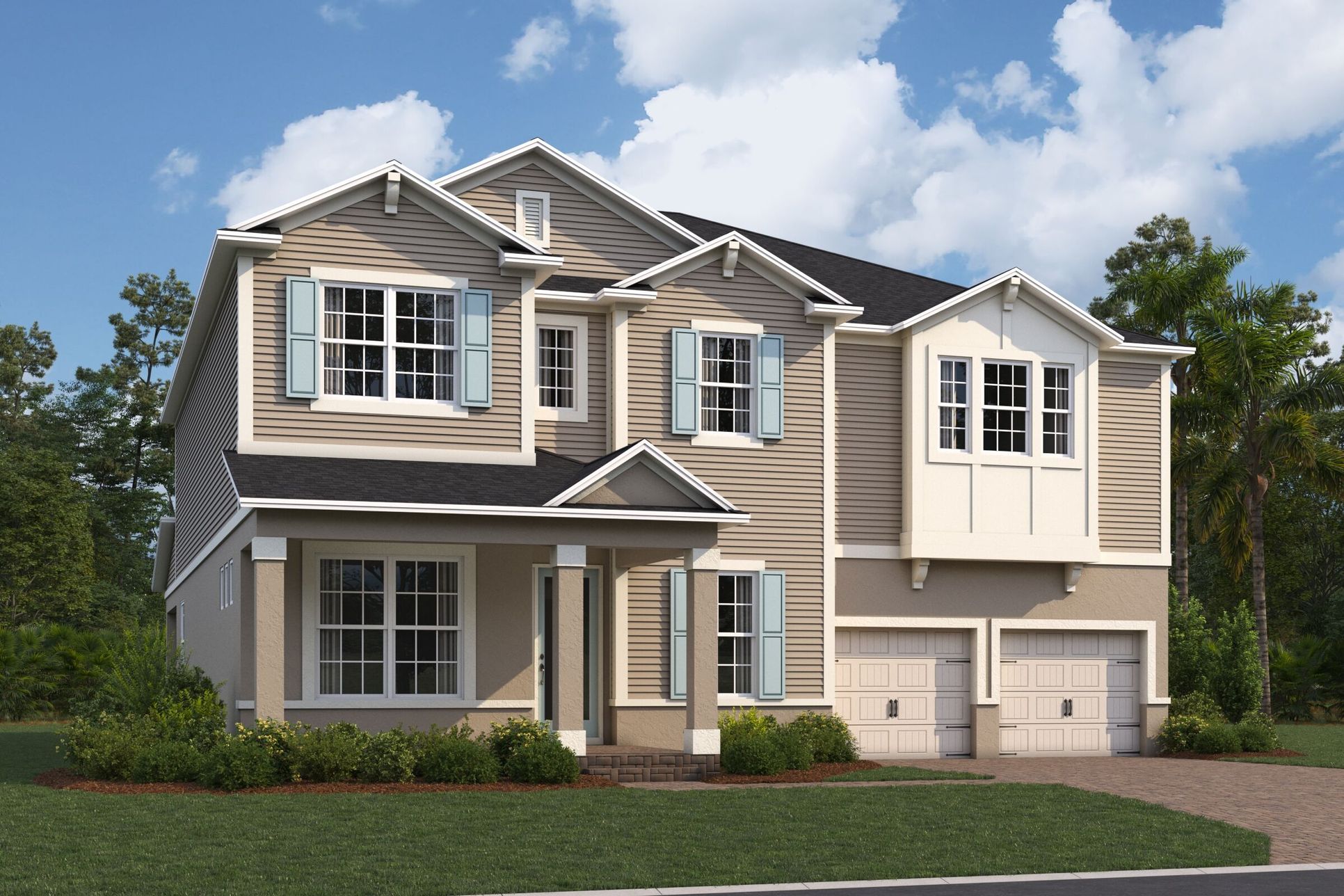 Newport XL Elevation A:Newport XL Elevation A