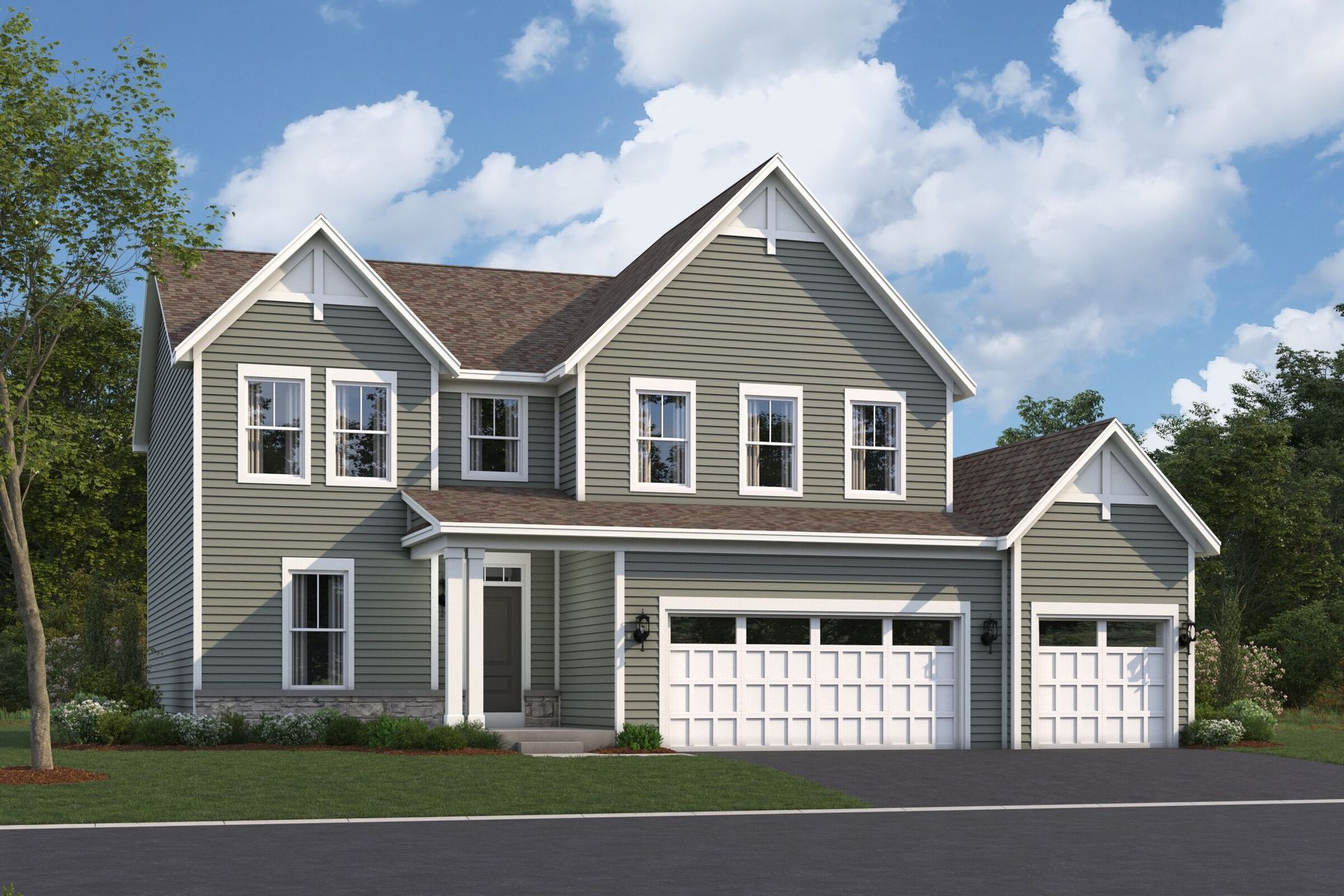 Easton Elevation A:Easton Elevation A