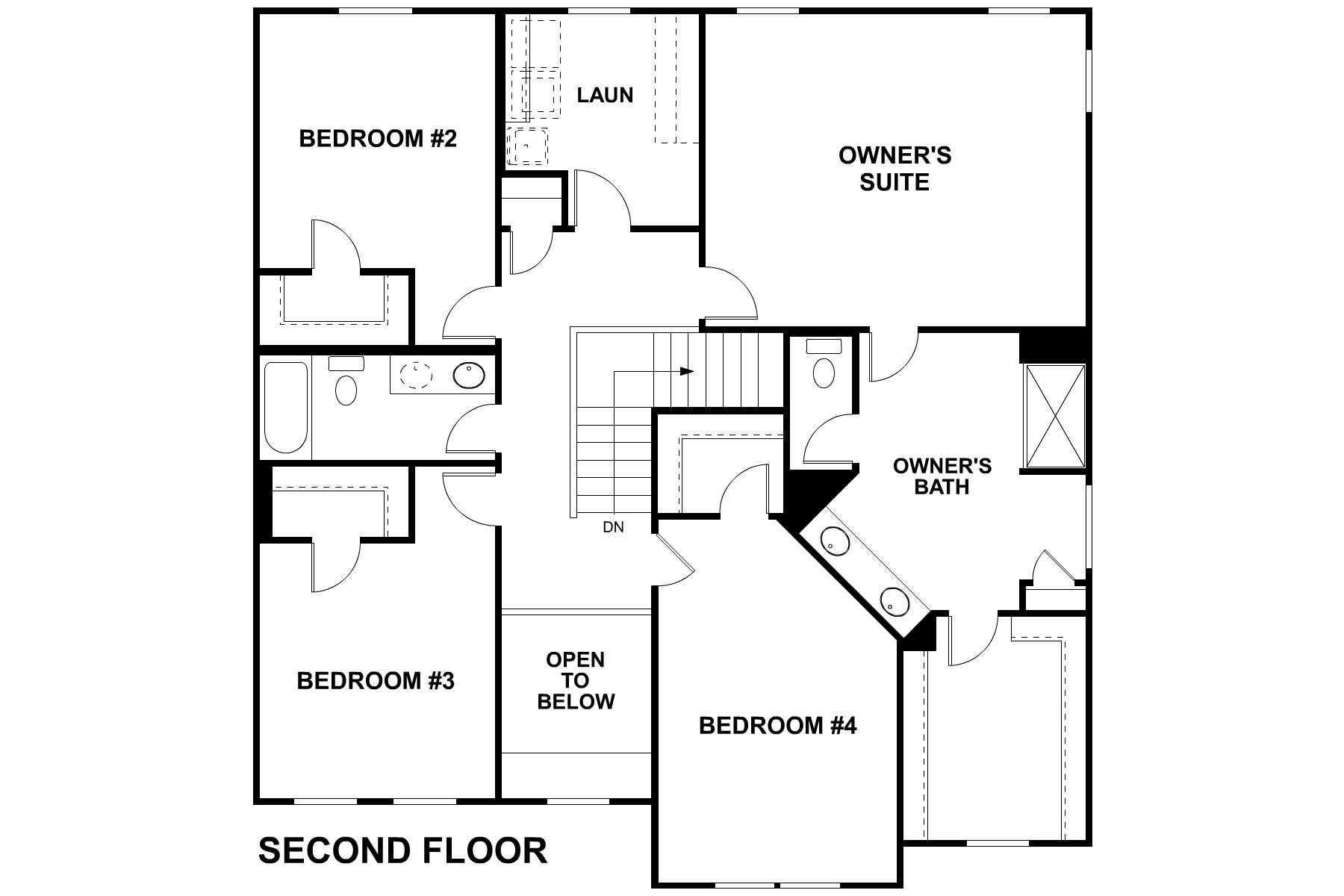 Easton - Second Floor:Easton - Second Floor