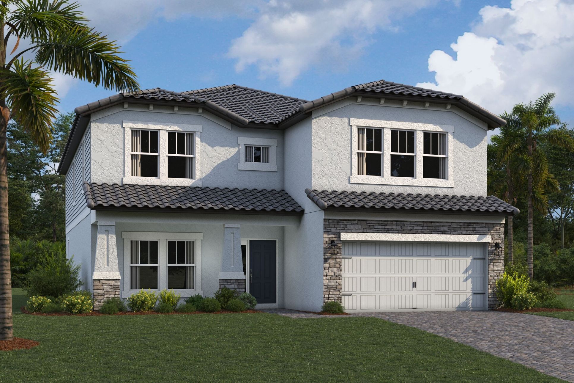 Coronado II 2.1 Elevation C - Siding:Coronado II 2.1 Elevation C - Siding