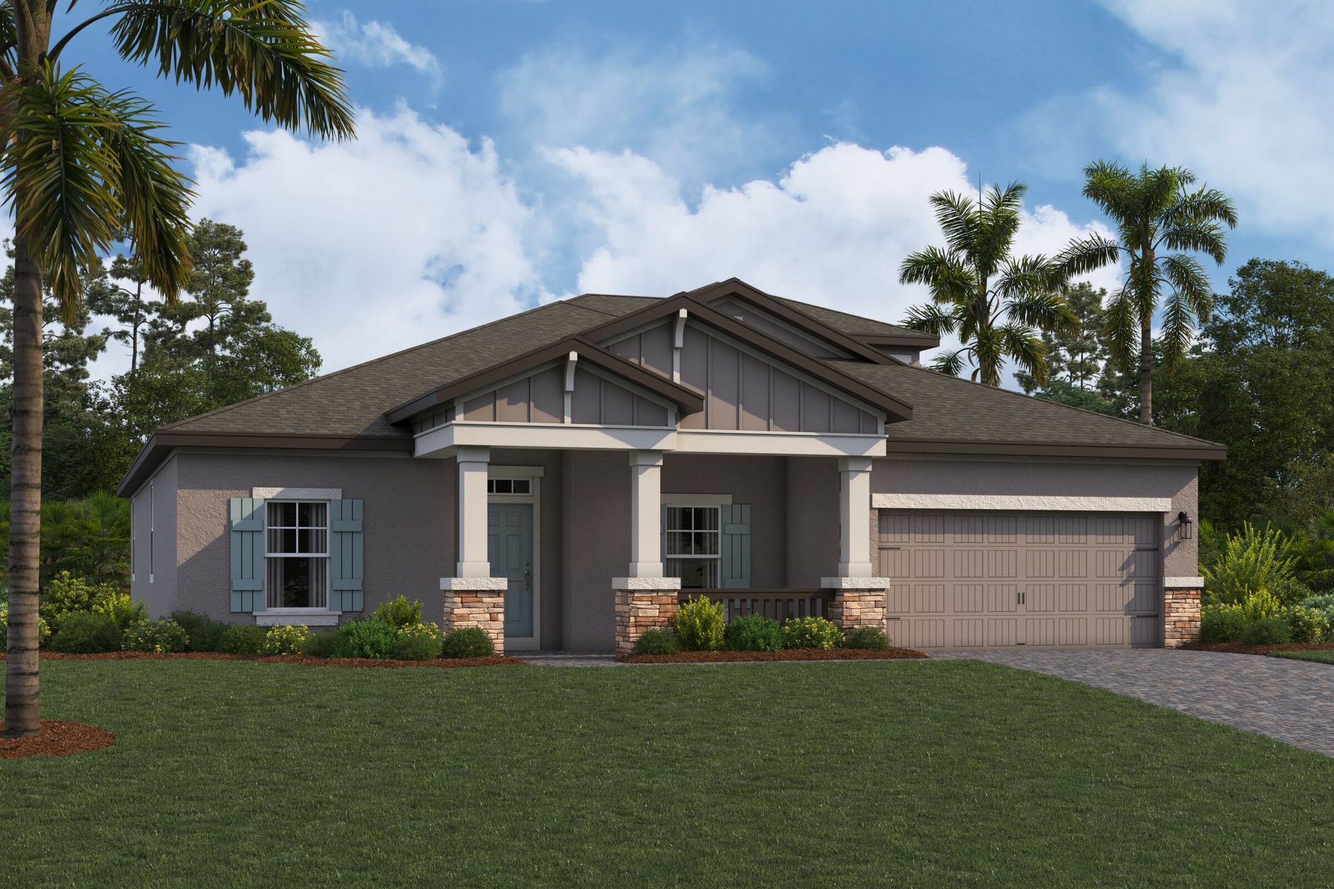 Roxbury Elevation E:Roxbury Elevation E