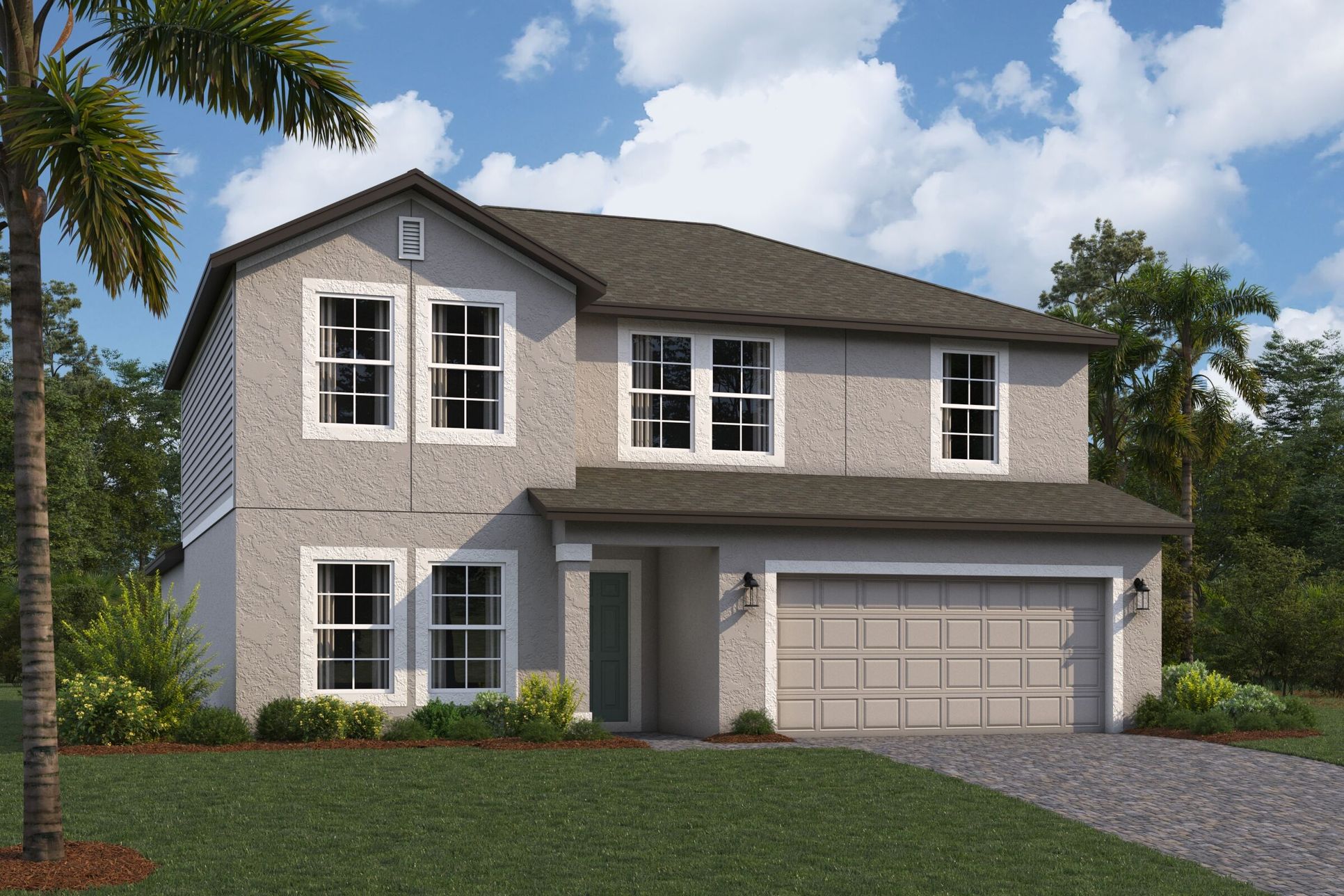 Summerset Elevation A:Summerset Elevation A