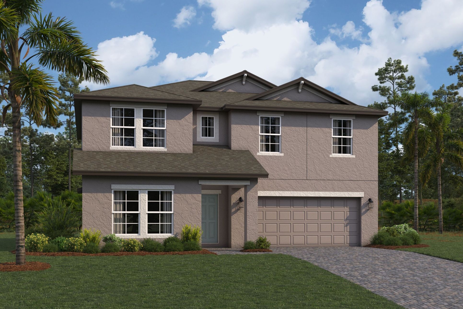 Loreto Elevation A:Loreto Elevation A