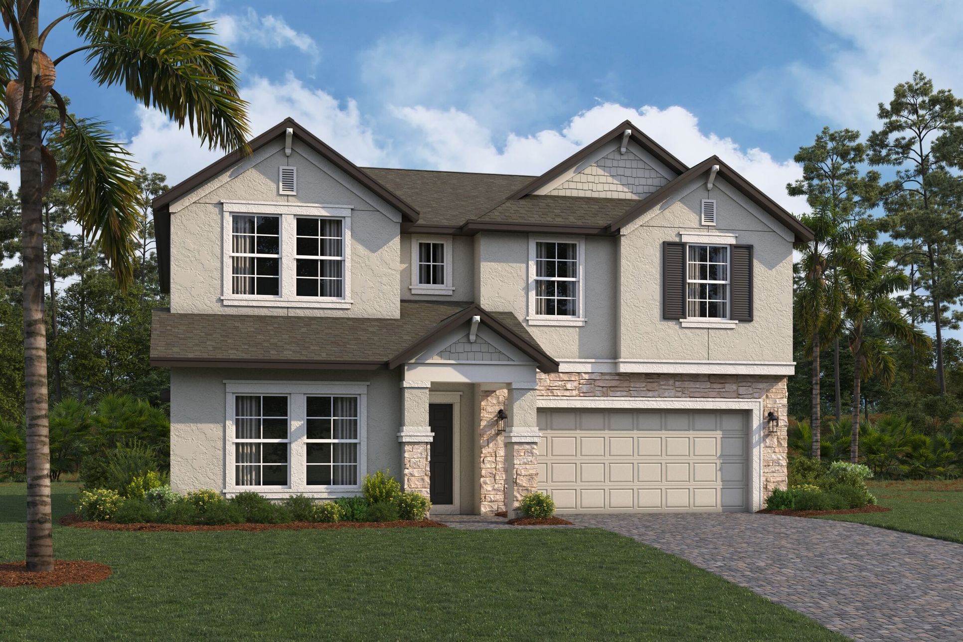 Loreto Elevation B:Loreto Elevation B