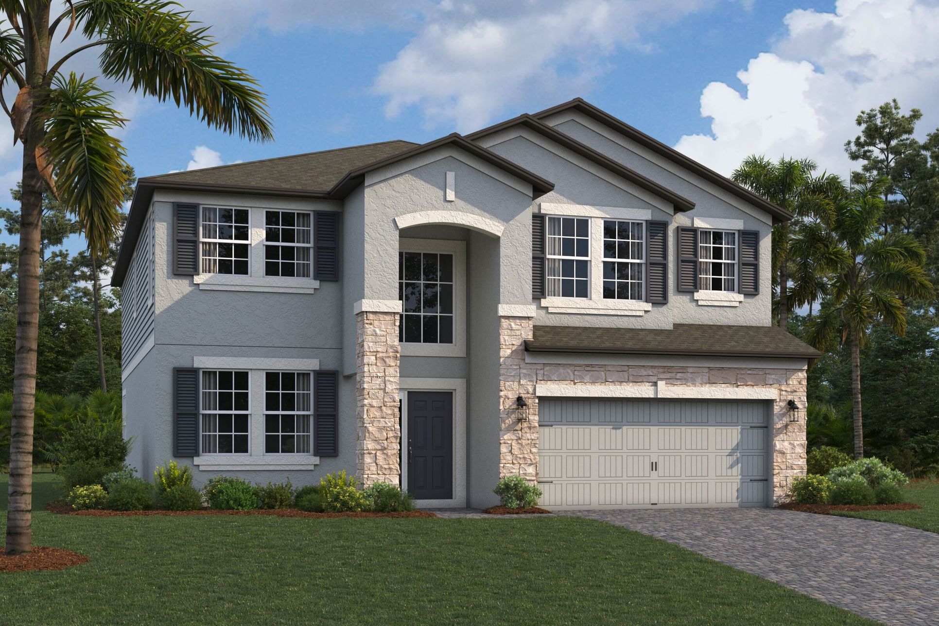 Sonoma II Elevation C:Sonoma II Elevation C