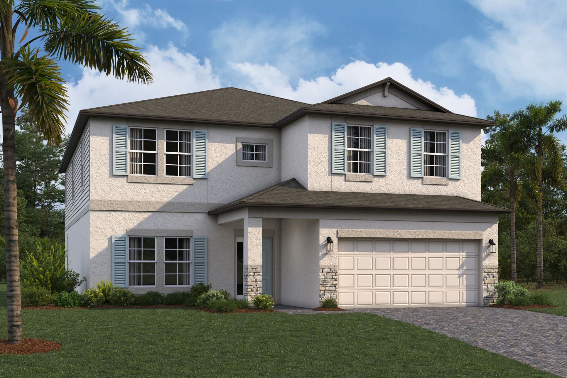 Coronado III Elevation B:Coronado III Elevation B