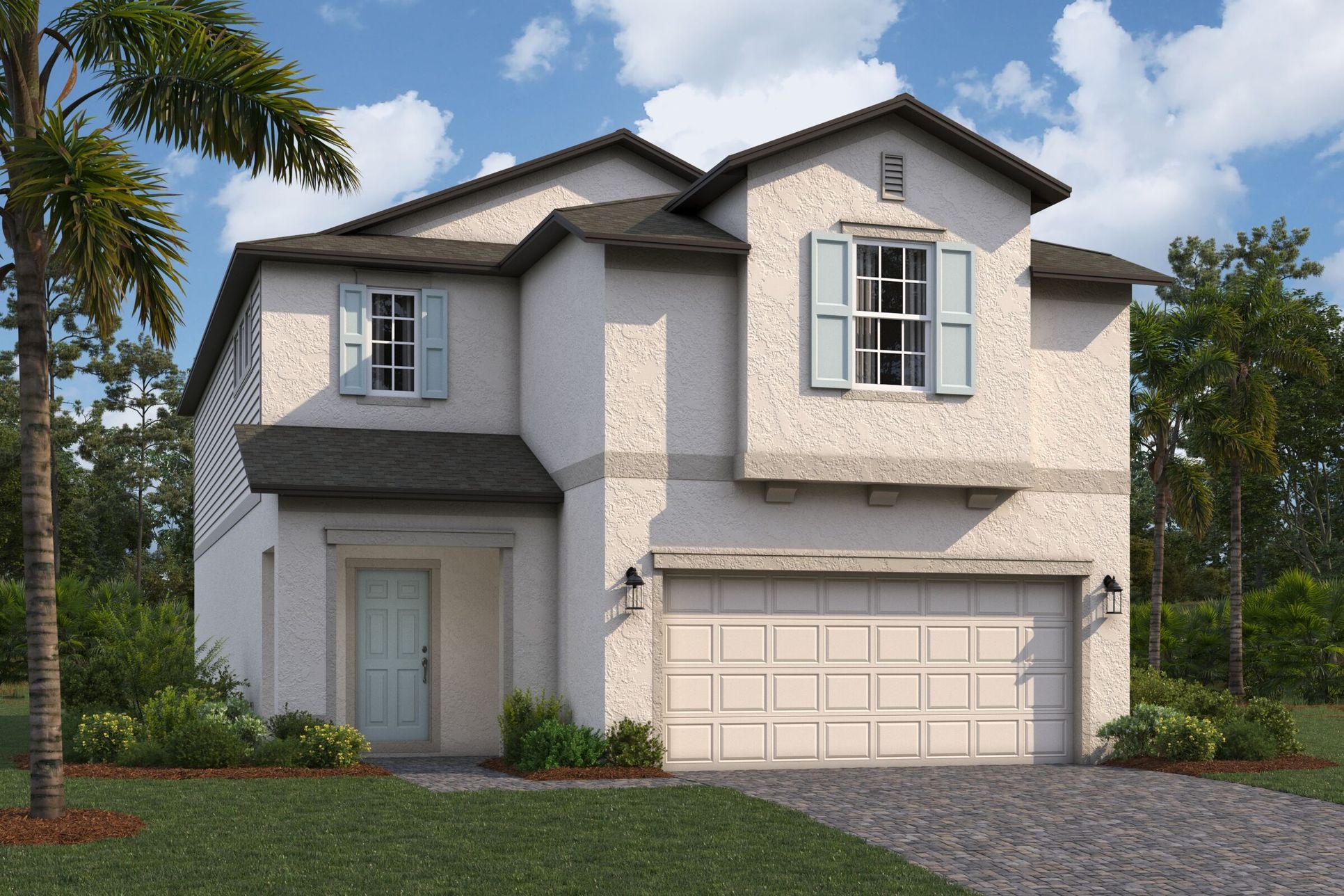 Castellana Elevation A:Castellana Elevation A