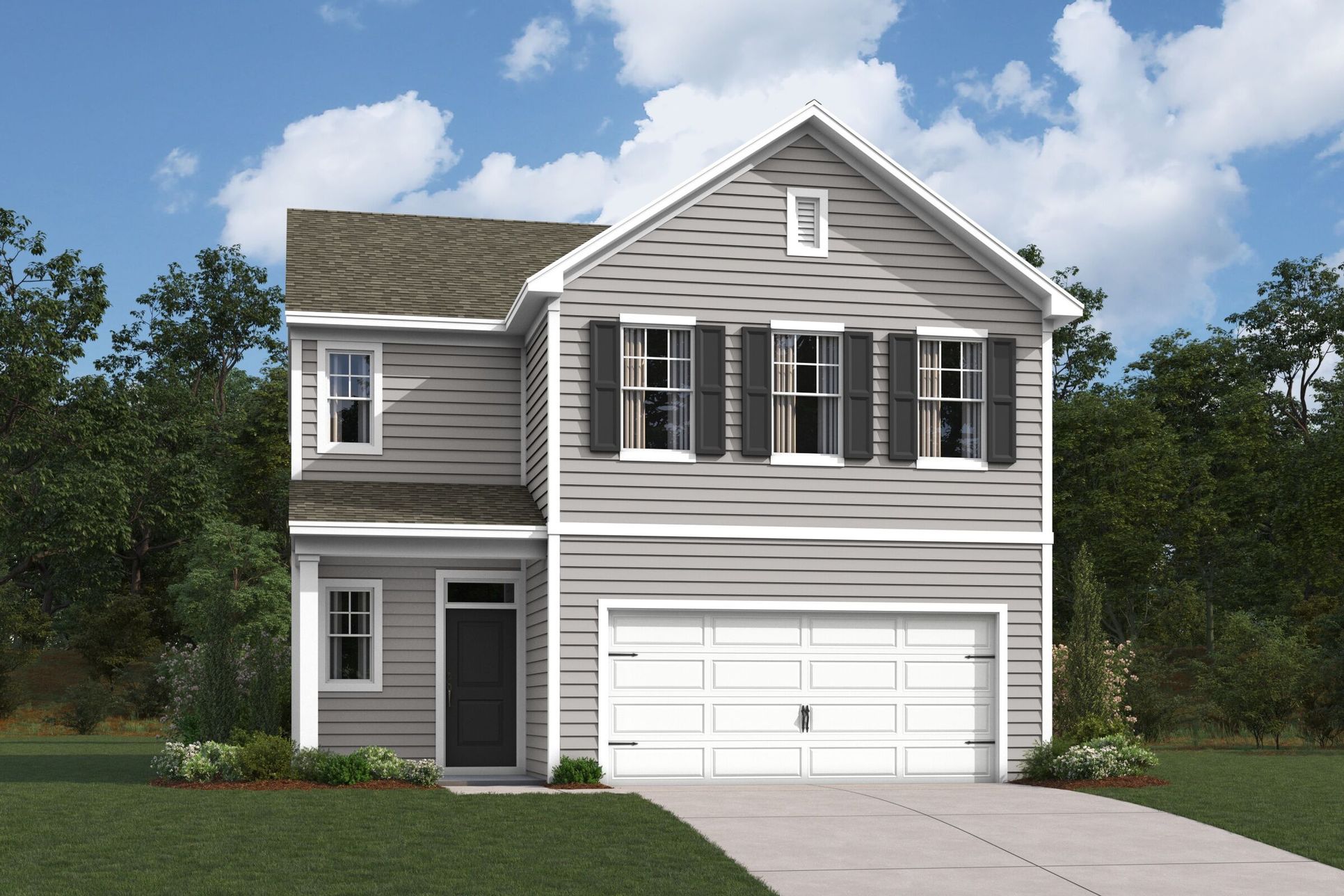 Bartlett Elevation A:Bartlett Elevation A