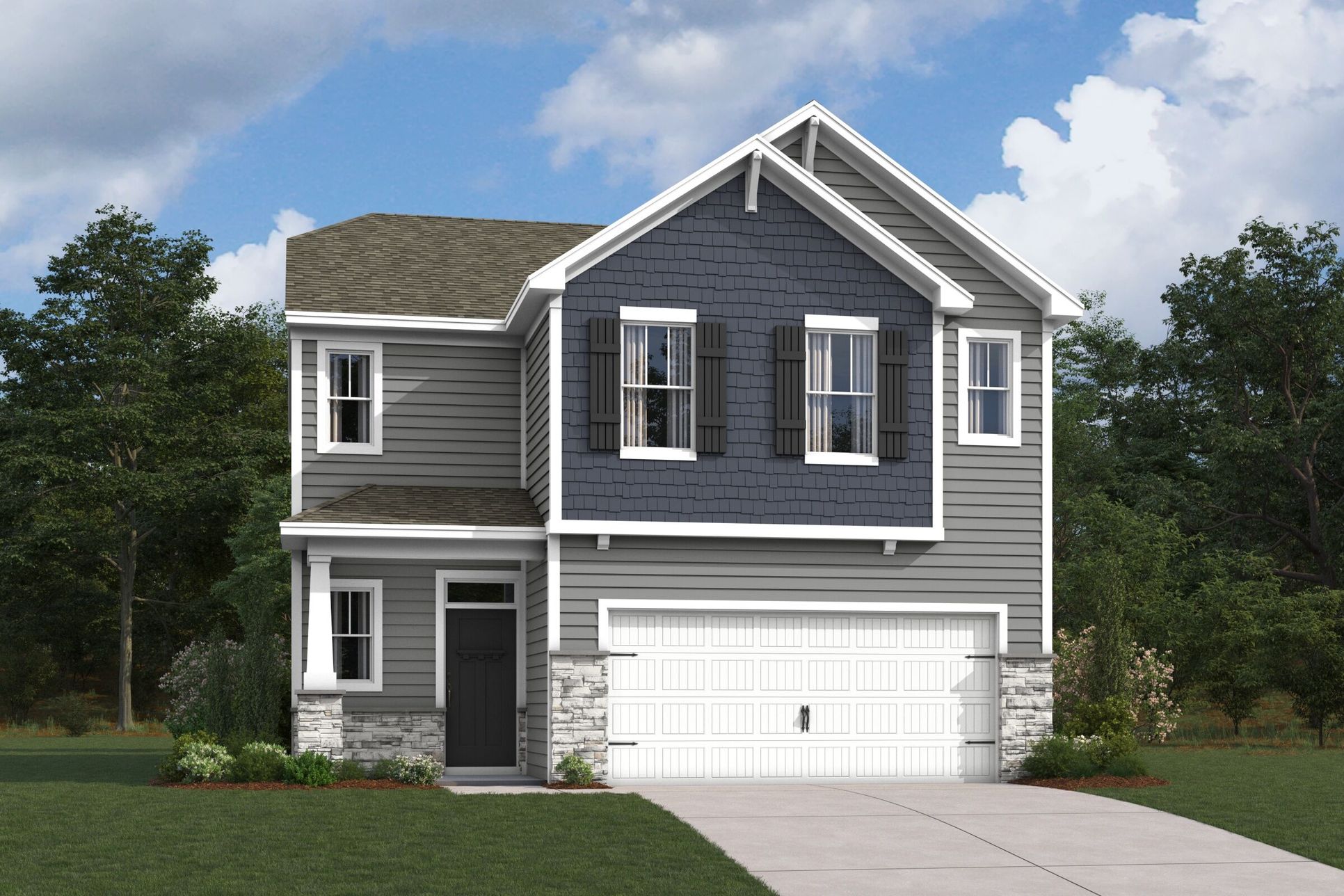 Bartlett Elevation C:Bartlett Elevation C