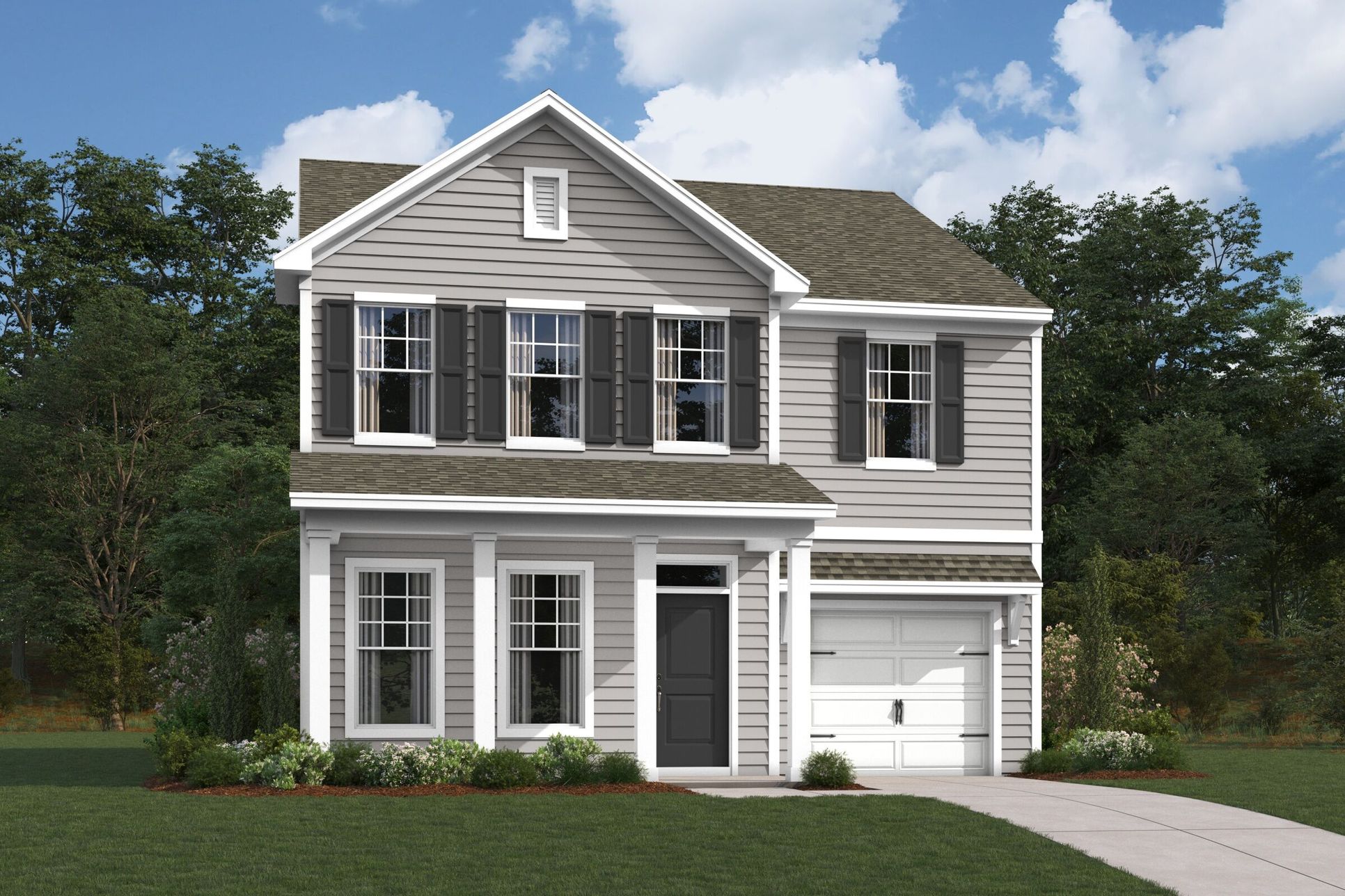 Linden Elevation A:Linden Elevation A