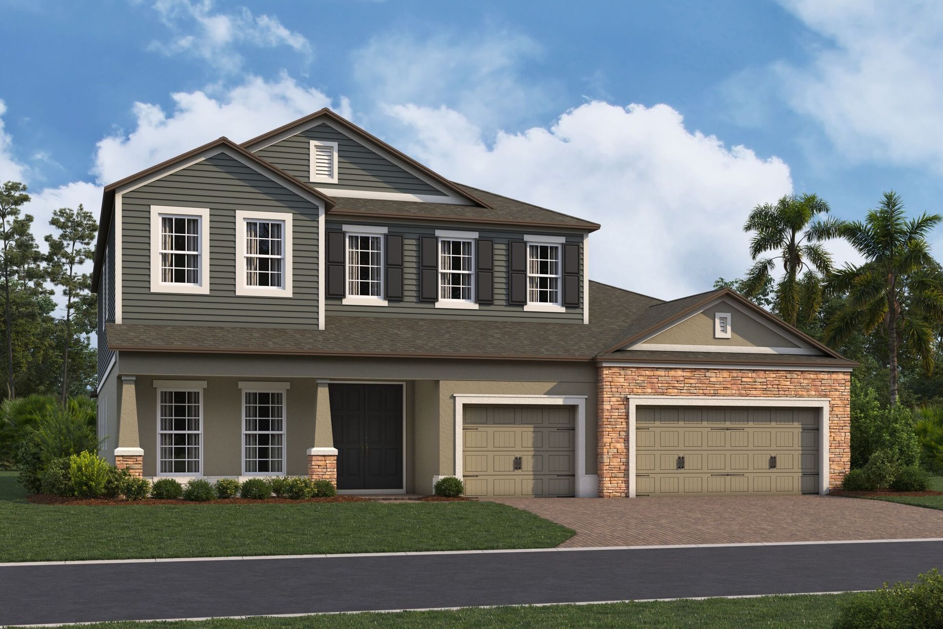Tradewind II Elevation B:Tradewind II Elevation B