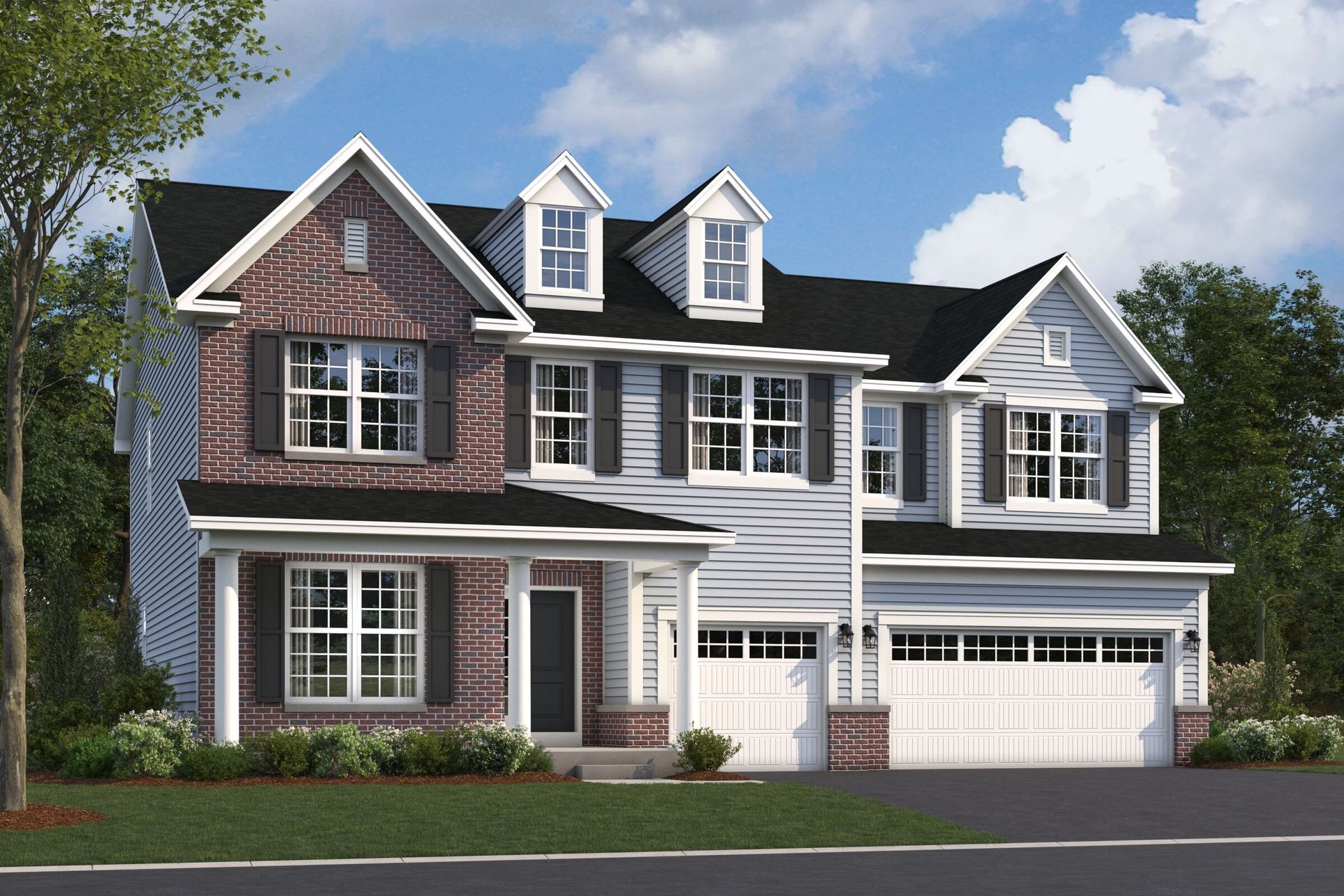 Hudson Elevation Colonial Revival:Hudson Elevation Colonial Revival