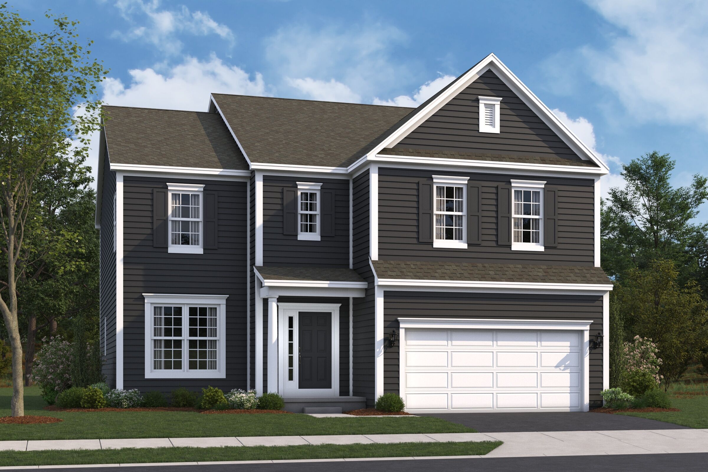 Fordham II Elevation A:Fordham II Elevation A