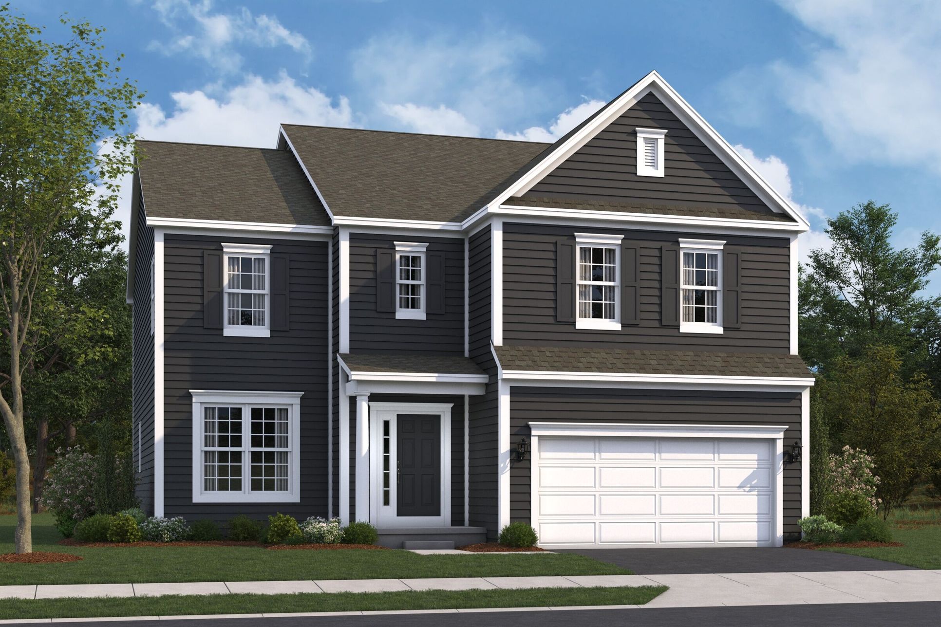 Fordham II Elevation A:Fordham II Elevation A