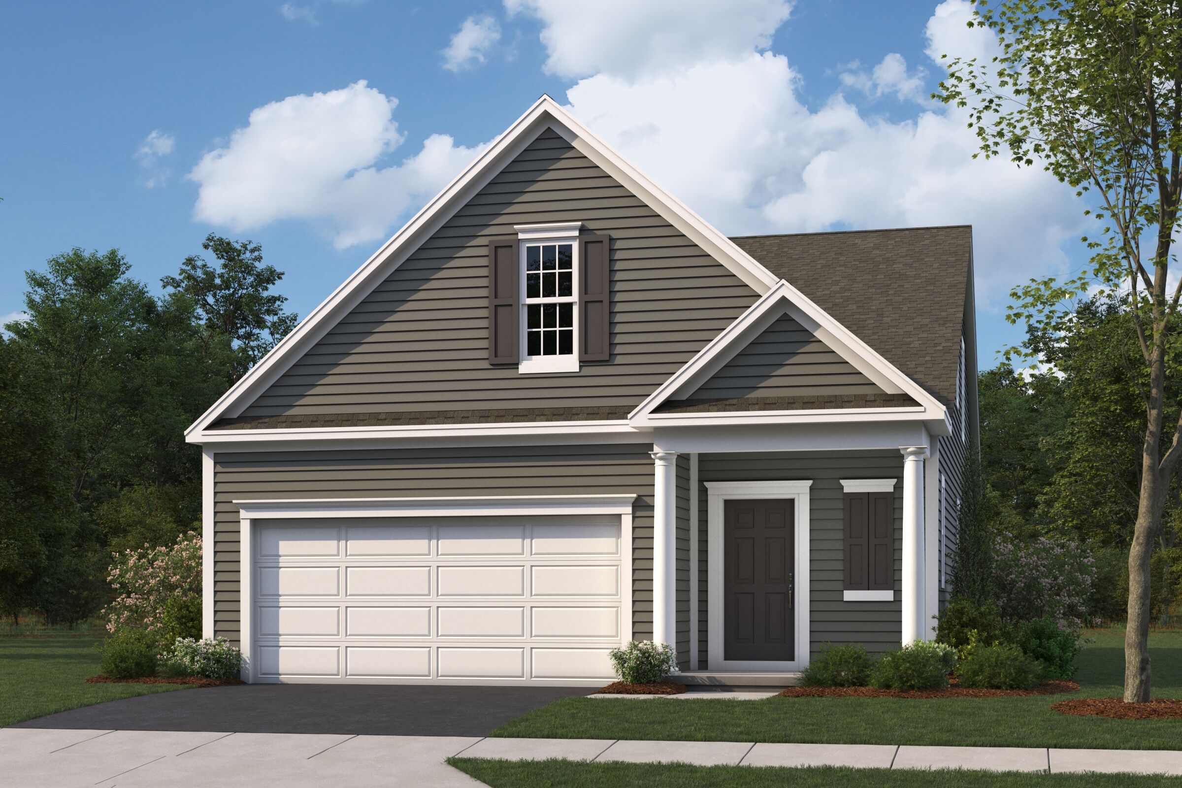 Oxford Elevation A:Oxford Elevation A