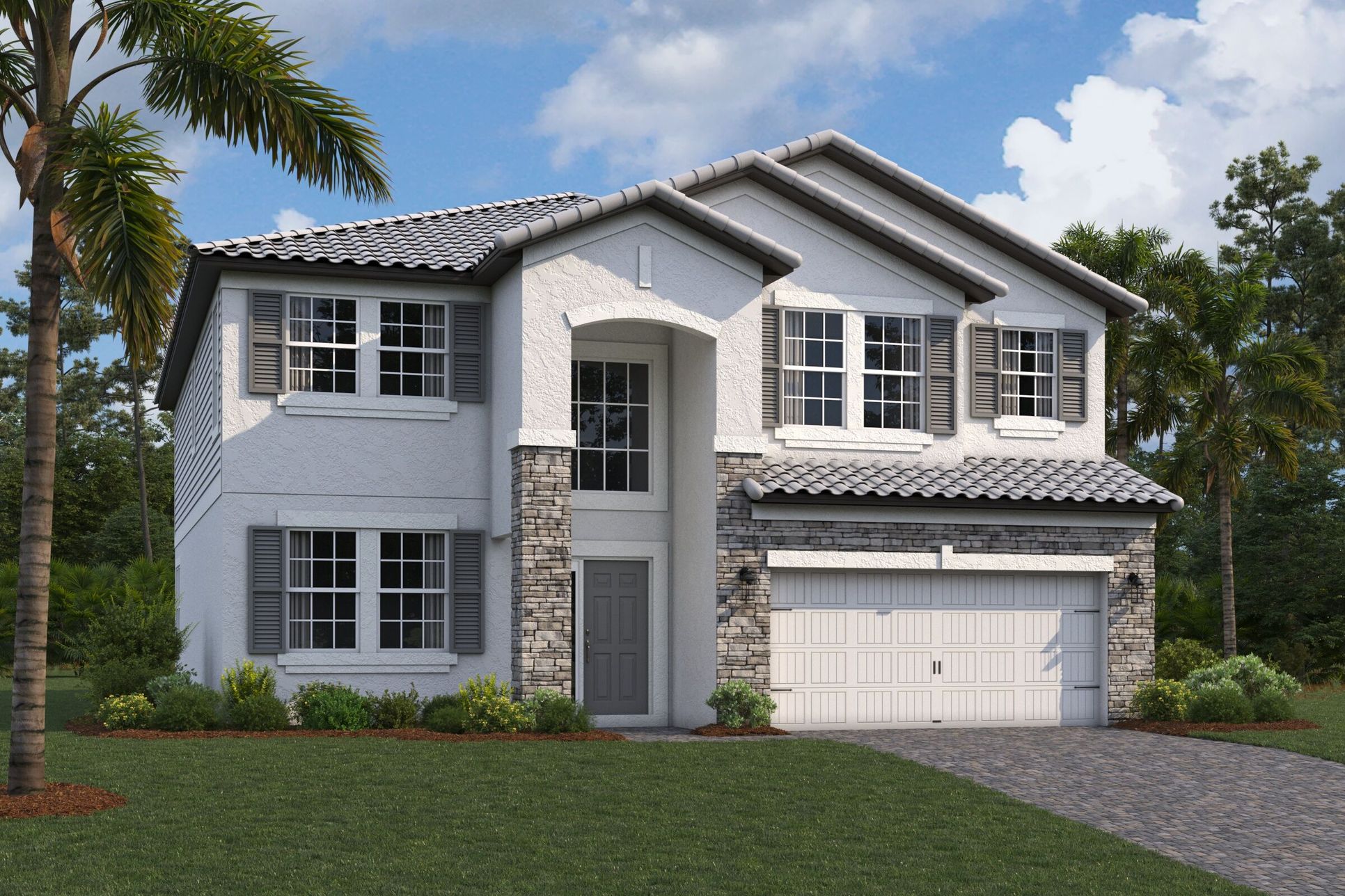Sonoma II Elevation C:Sonoma II Elevation C