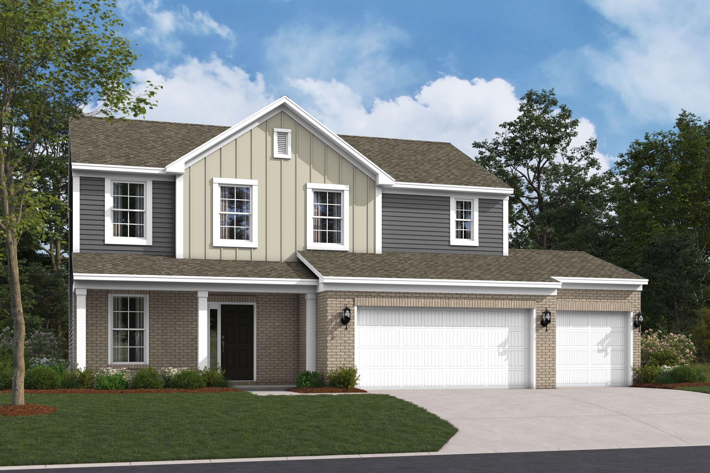 Irvington Elevation B:Irvington Elevation B