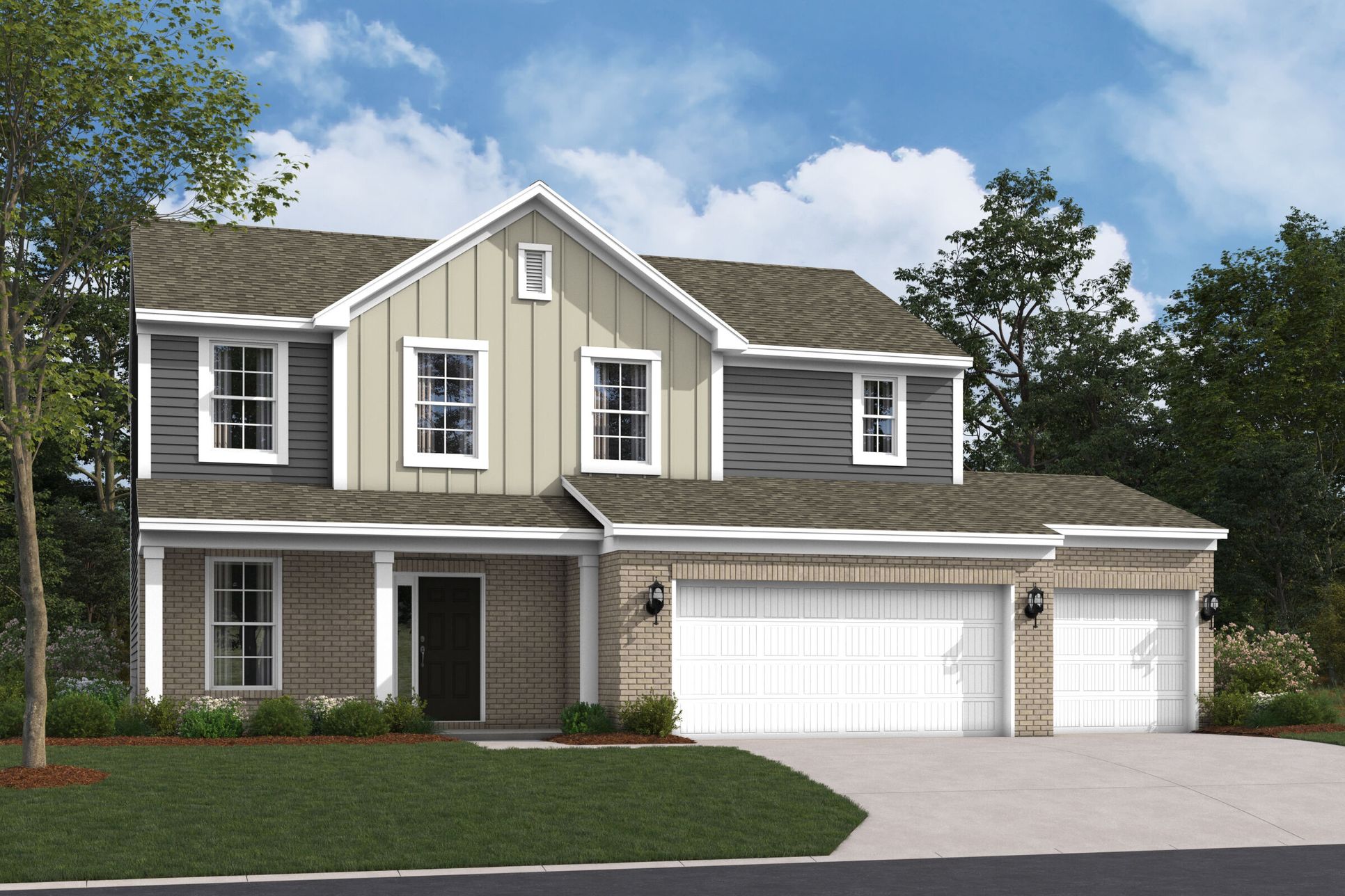 Irvington Elevation B:Irvington Elevation B