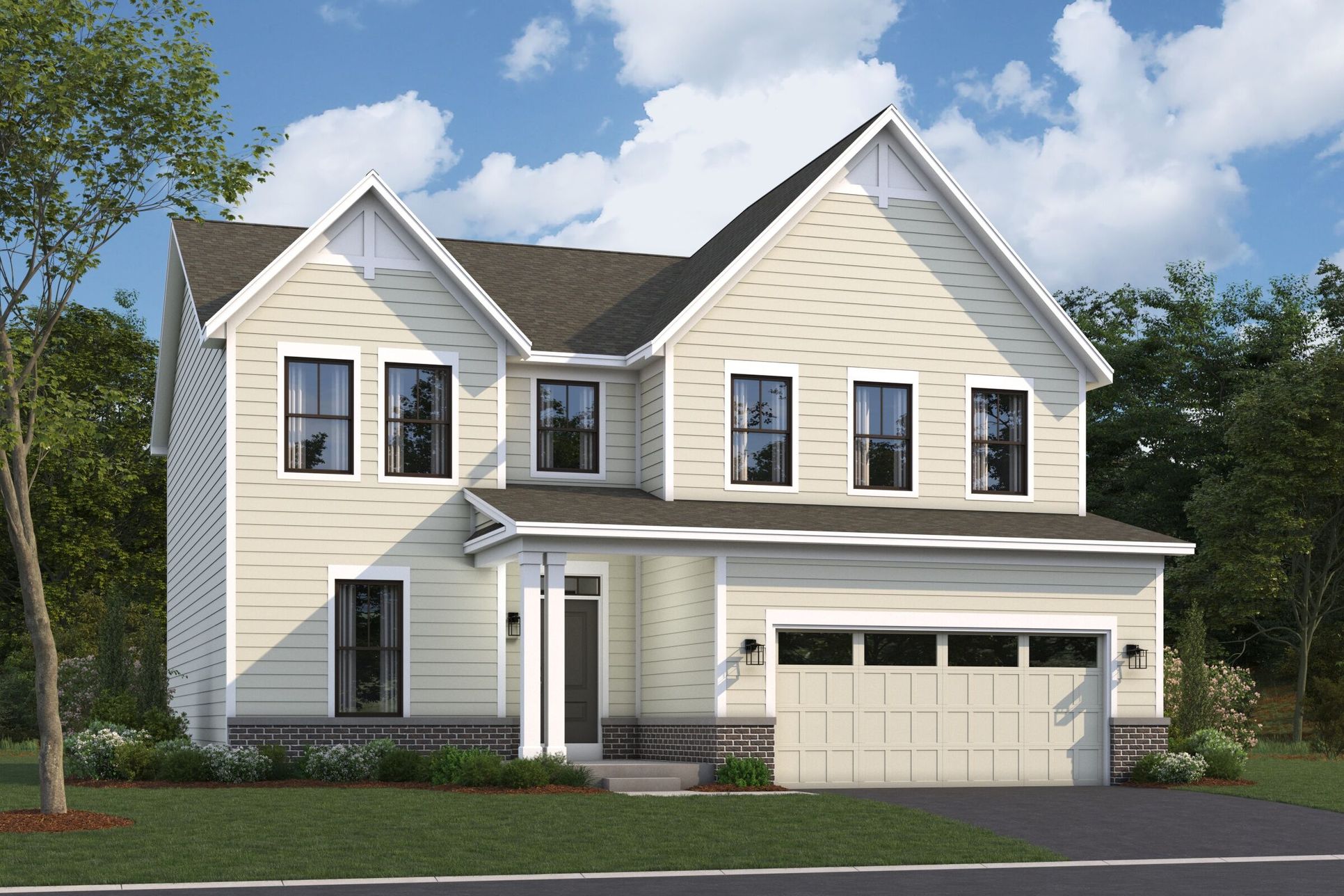 Easton Elevation A:Easton Elevation A