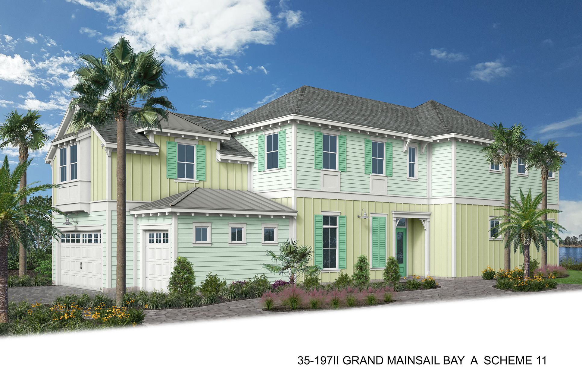 Grand Mainsail Bay Elev A:Grand Mainsail Bay Elev A