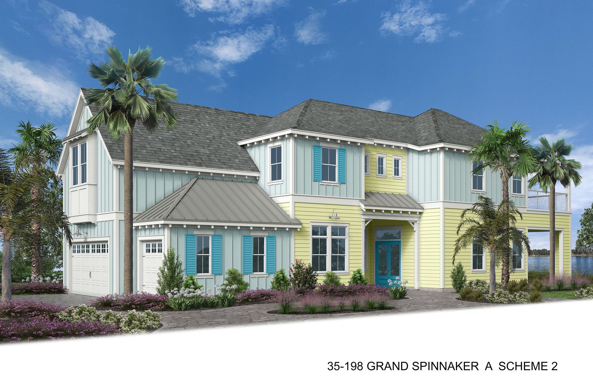 Grand Spinnaker Elev A:Grand Spinnaker Elev A