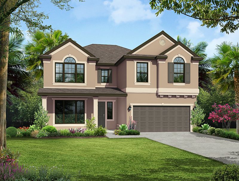 The Briarwood:Elevation A
