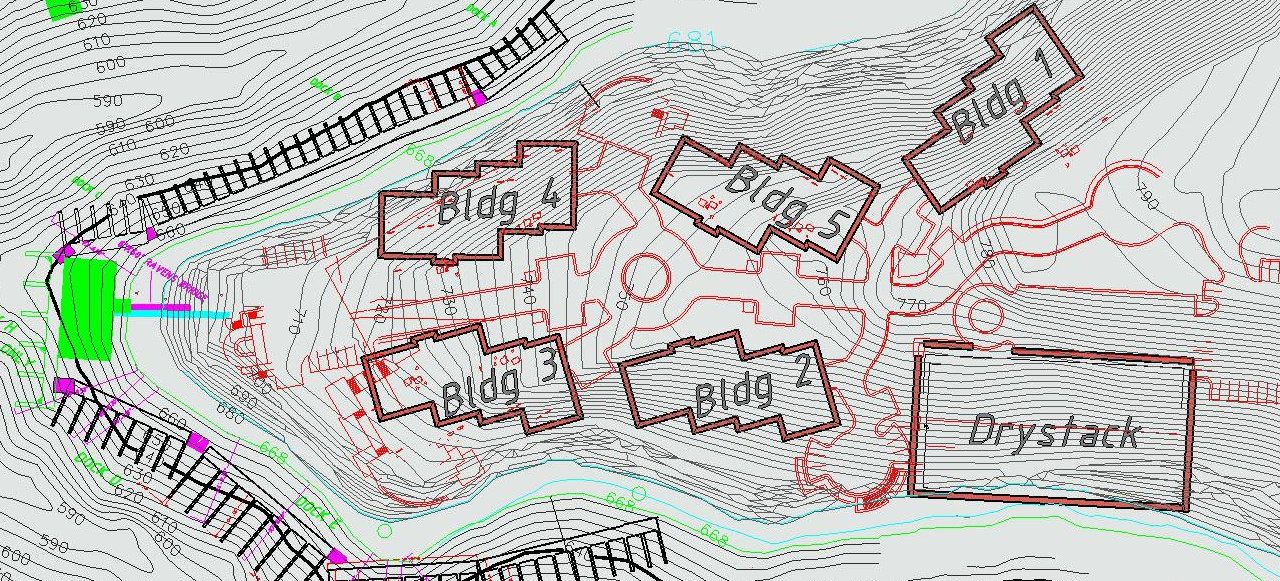 Bella Vista Site Map