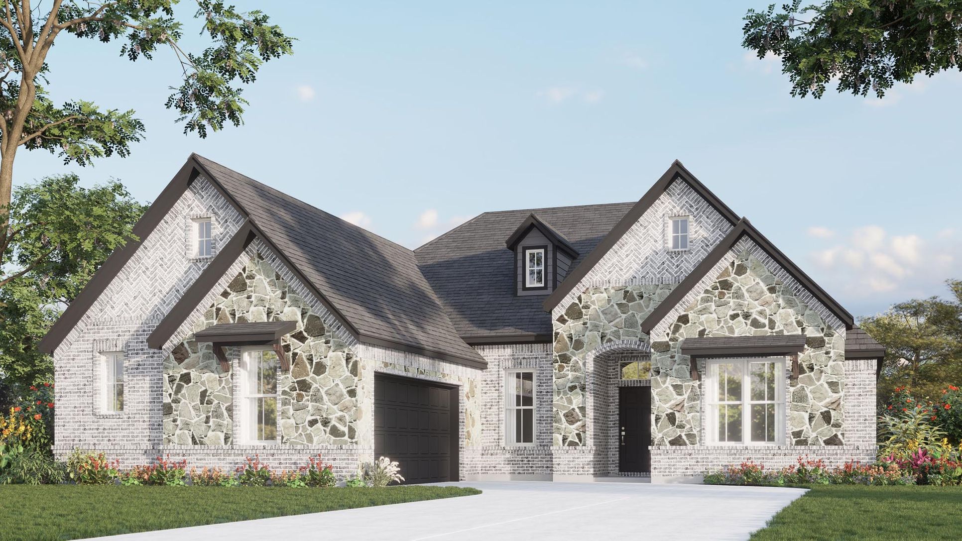 Massey Meadows-Concept 2050-C with stone-Elevation-640x360-Risewell Homes