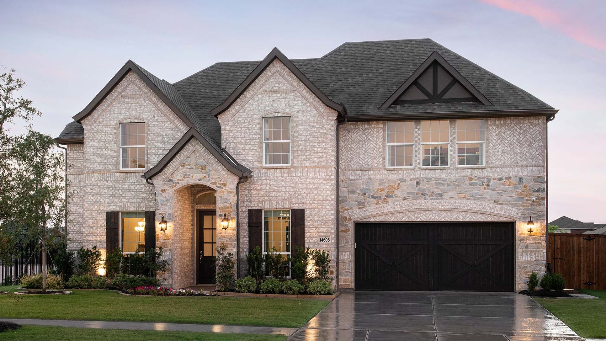 Belle Meadows - Cleburne - Front Exterior - Model Photography 1300x730 Risewell Homes