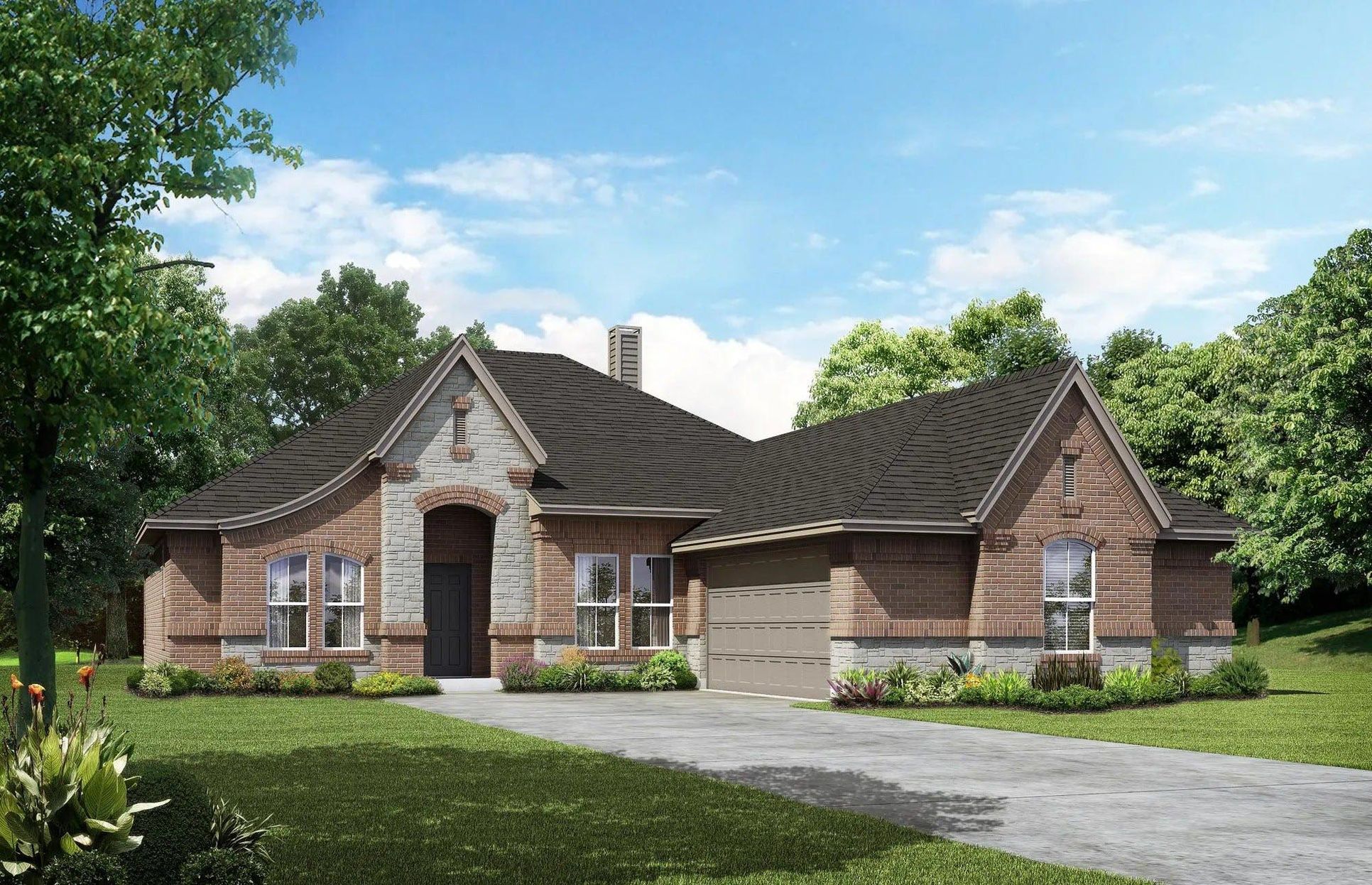 Redden Farms Signature Series-Concept 2267-A with stone-Elevation-640x360-Risewell Homes