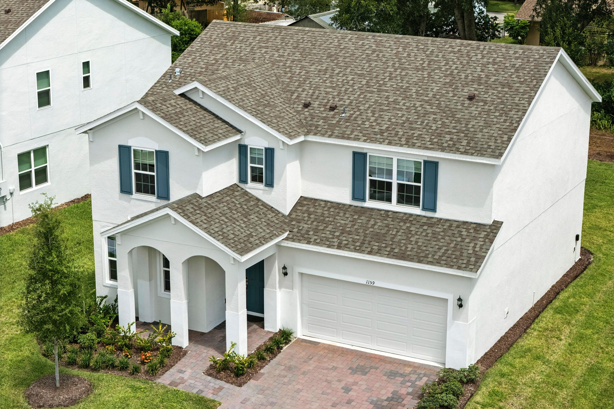 Beresford Woods-Lot 69-Front Aerial-Homesite Photography-2100x1400-Risewell-Homes