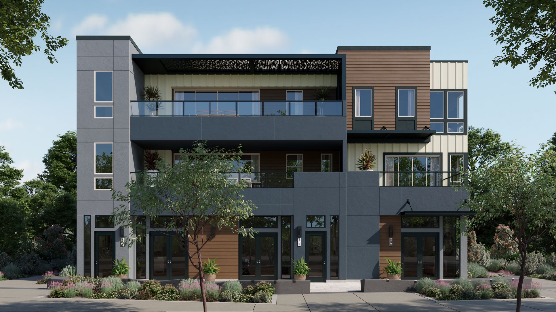 Centra at the DC - Exterior Rendering - BLDG_2-CAM_002-DAY_CS01