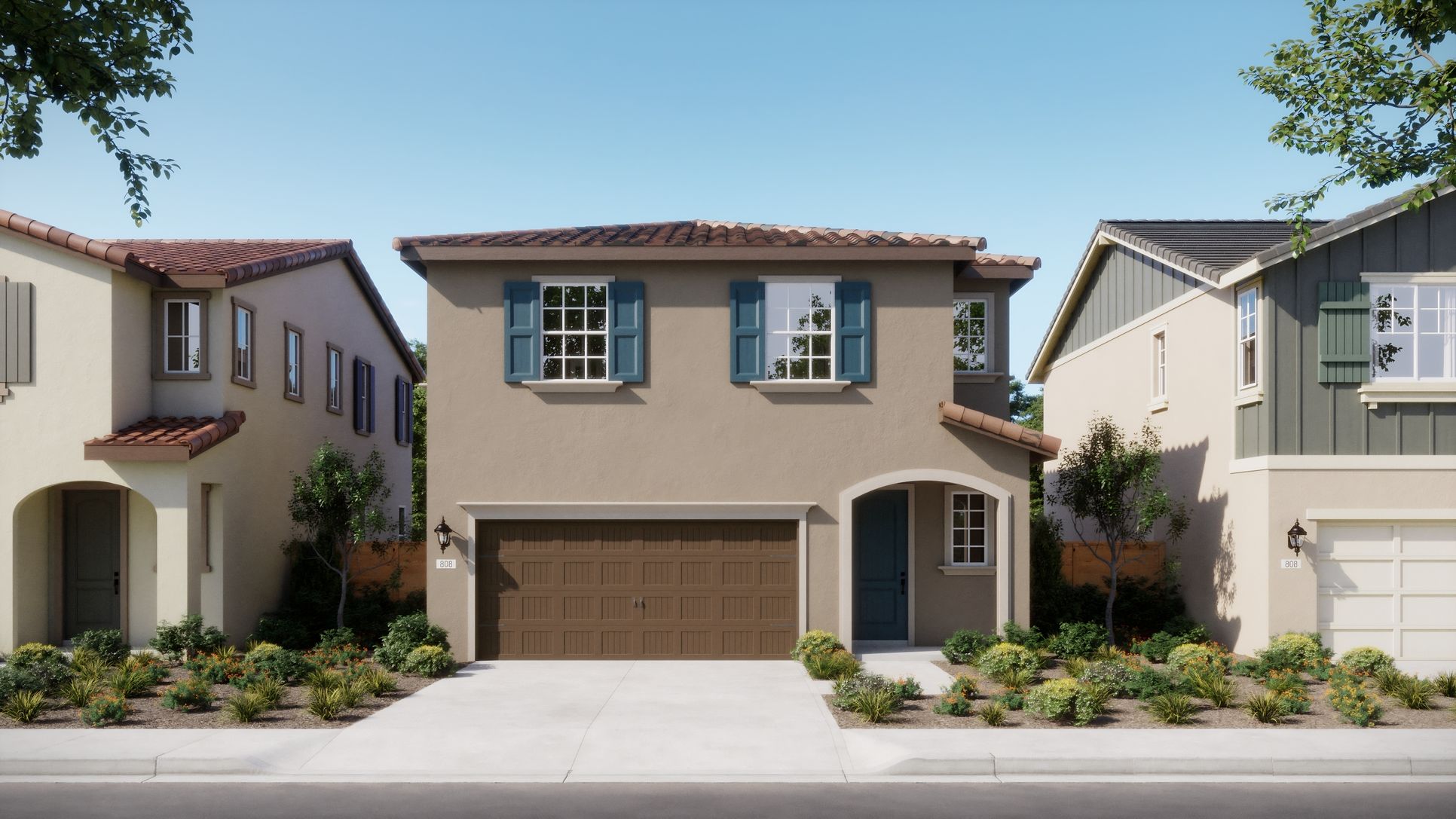 Artisan at Crestview - Plan 1 Elevation C - Rendering