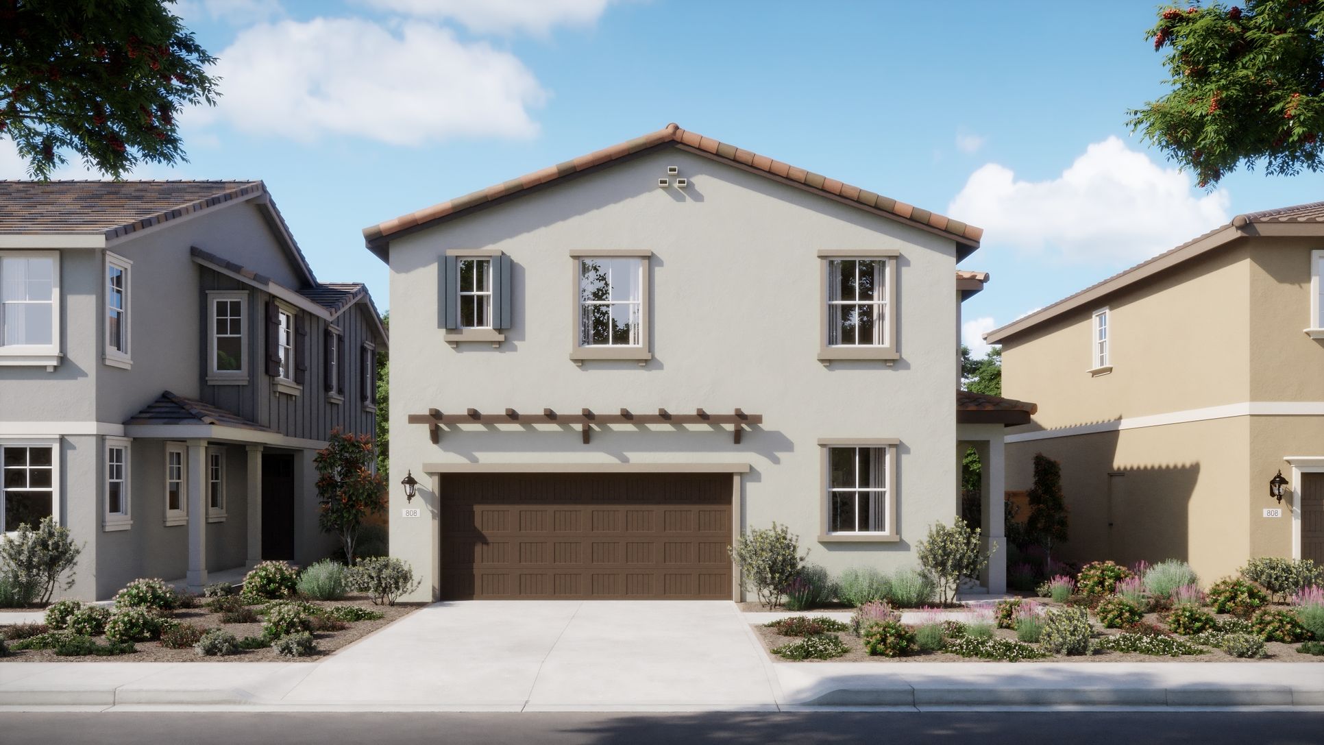 Artisan at Crestview - Plan 3 Elevation D- Rendering