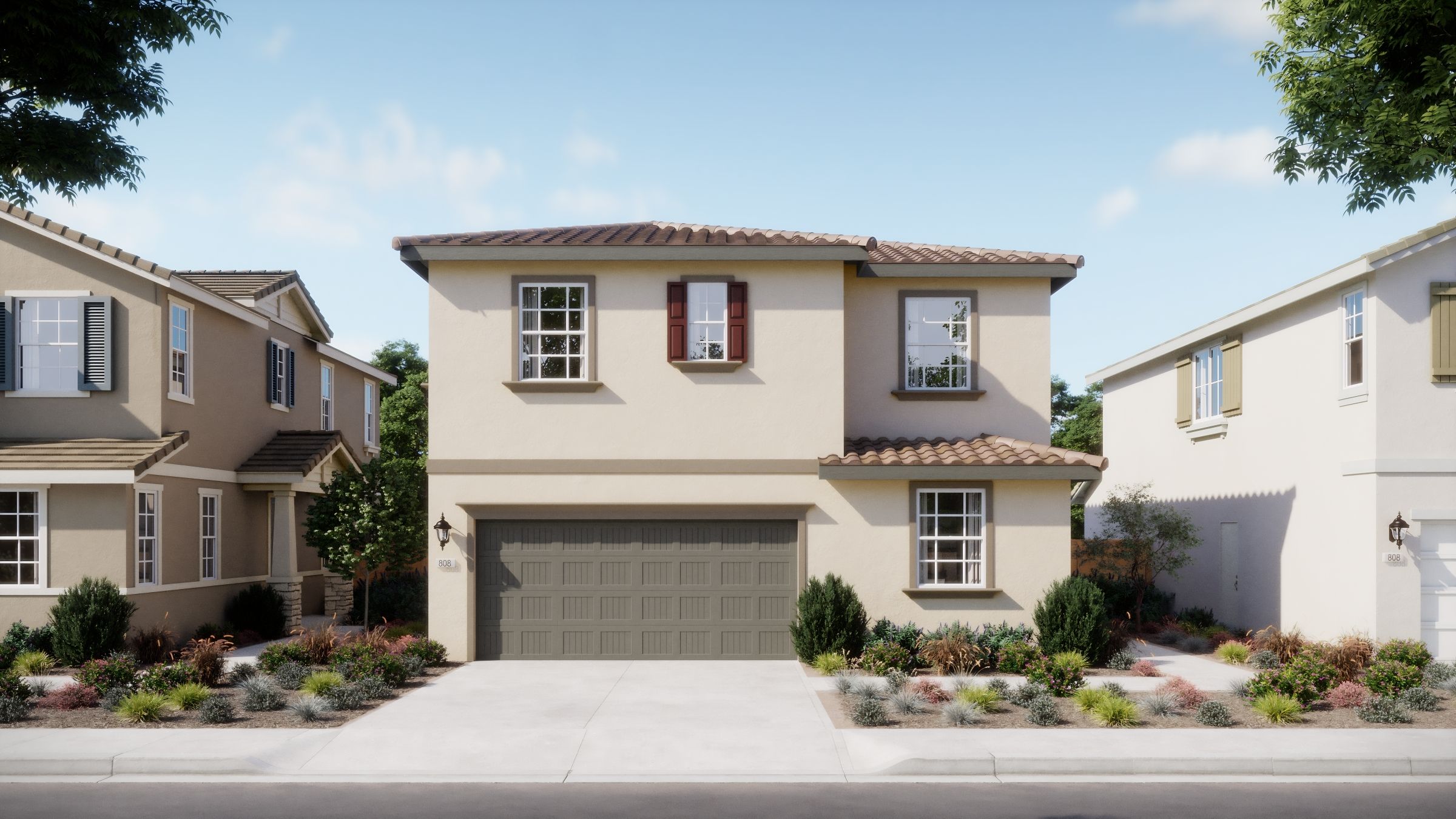 Artisan at Crestview - Plan 2 Elevation C - Rendering