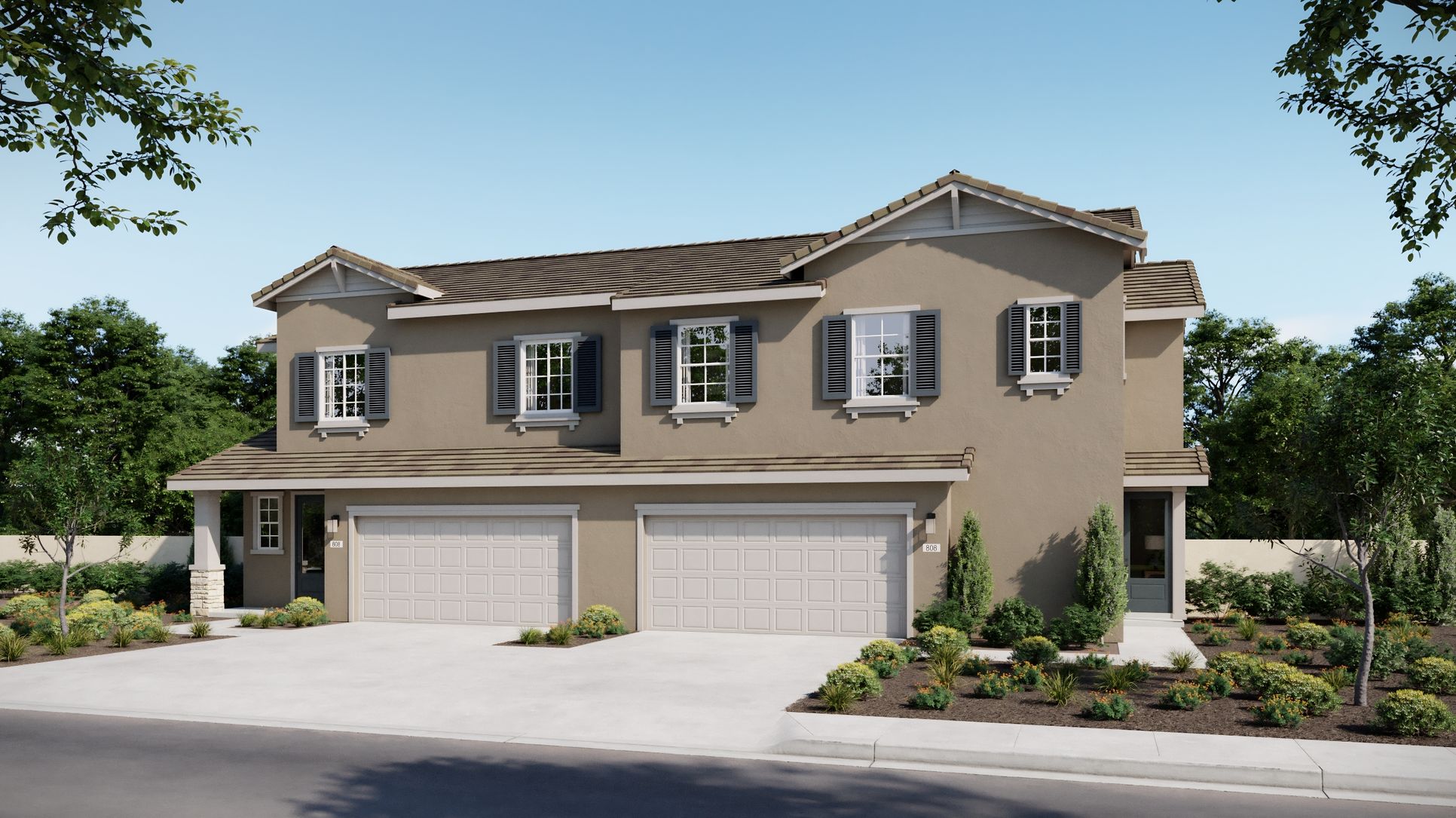 Vistas at Crestview - Plan 1 and 2 A - Rendering