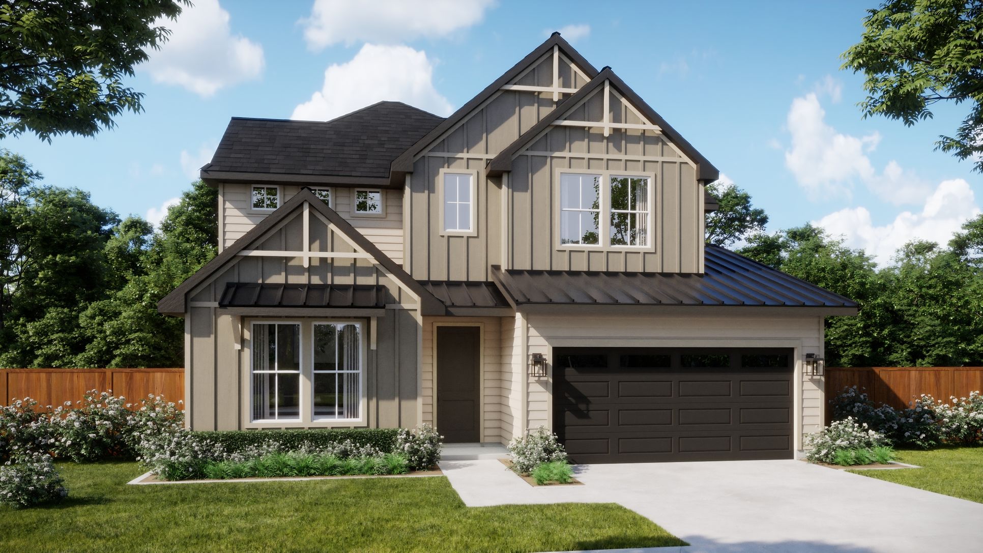 Legacy Collection Freedom at Anthem - Plan 4058 - Exterior Rendering G - Risewell Homes