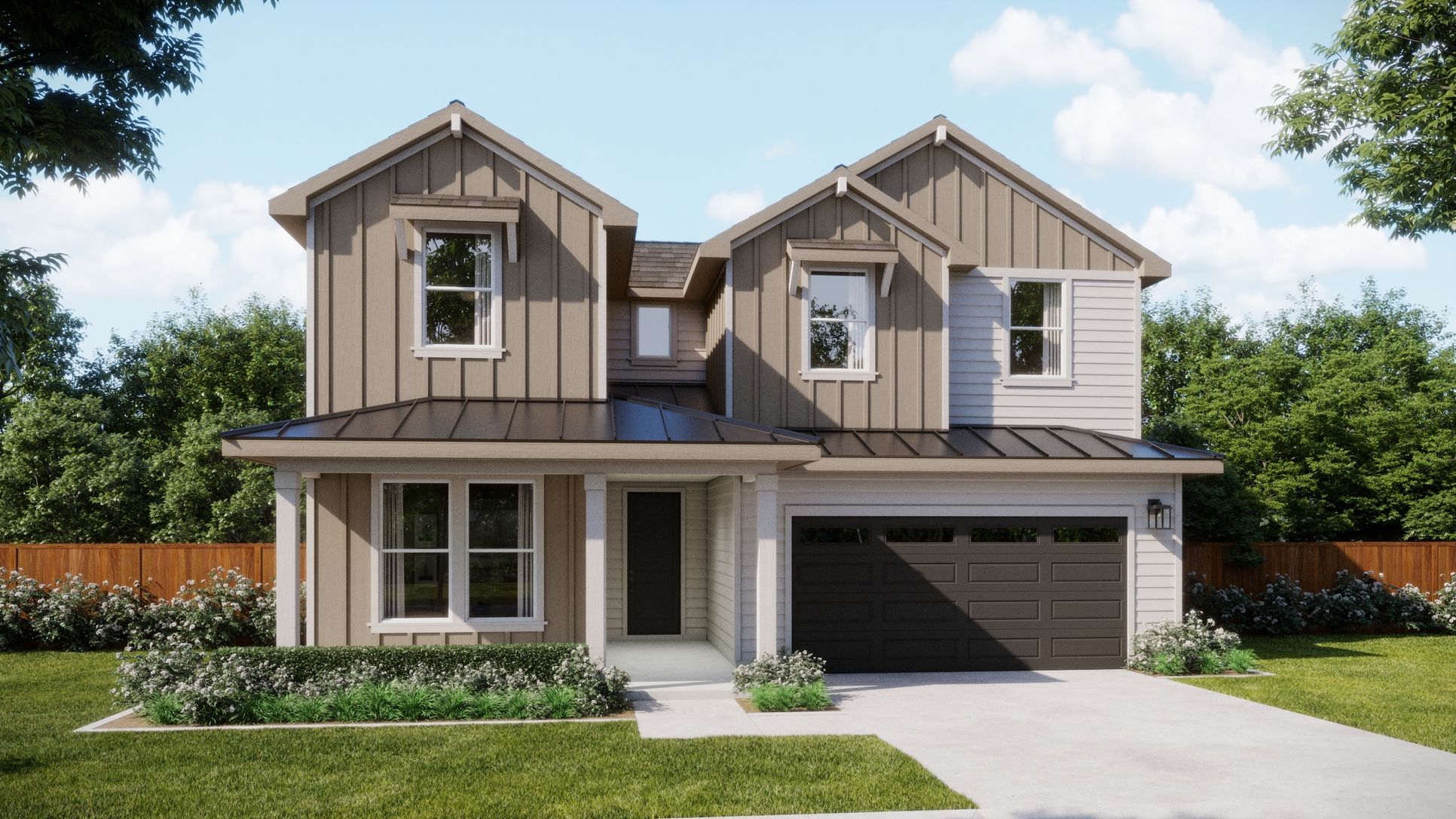 Legacy Collection Freedom at Anthem - Plan 4056 - Exterior Rendering G - Risewell Homes