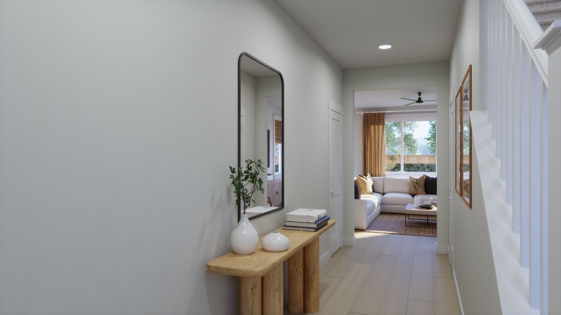 Artisan at Crestview - Plan 1 - Entry - Interior Renderings - Risewell Homes