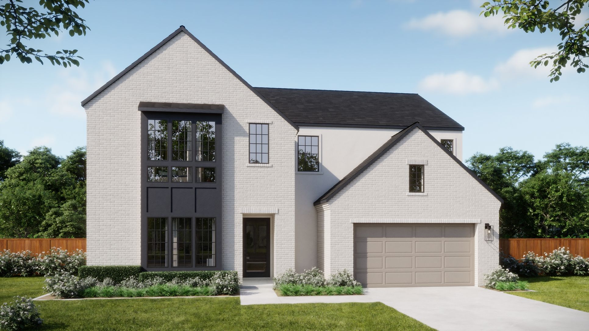 Estates at Anthem - Plan 5051 - B - Exterior Rendering - Risewell Homes