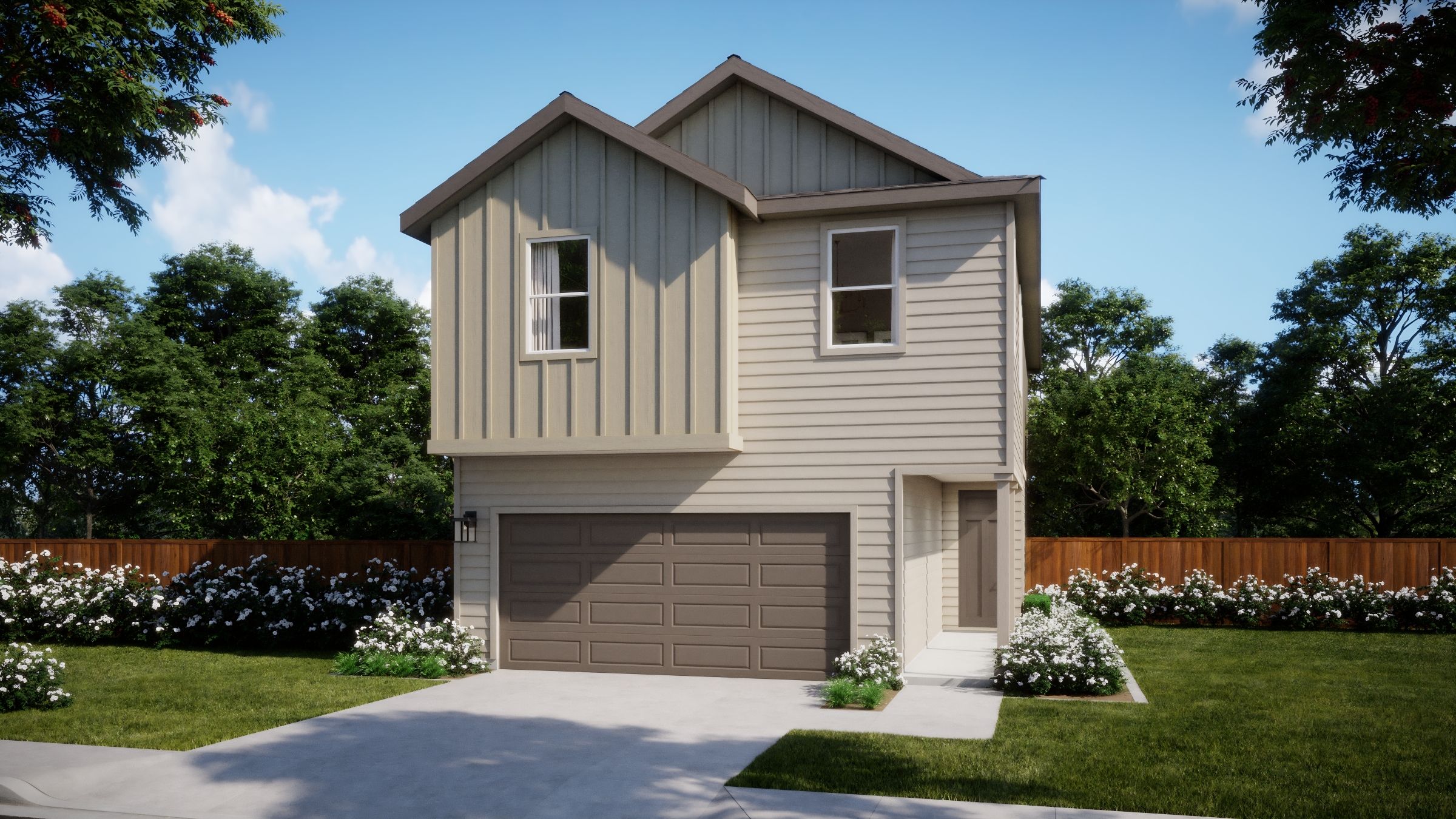 Ryegrass Freedom at Anthem - Micah - B - Exterior Rendering - Risewell Homes